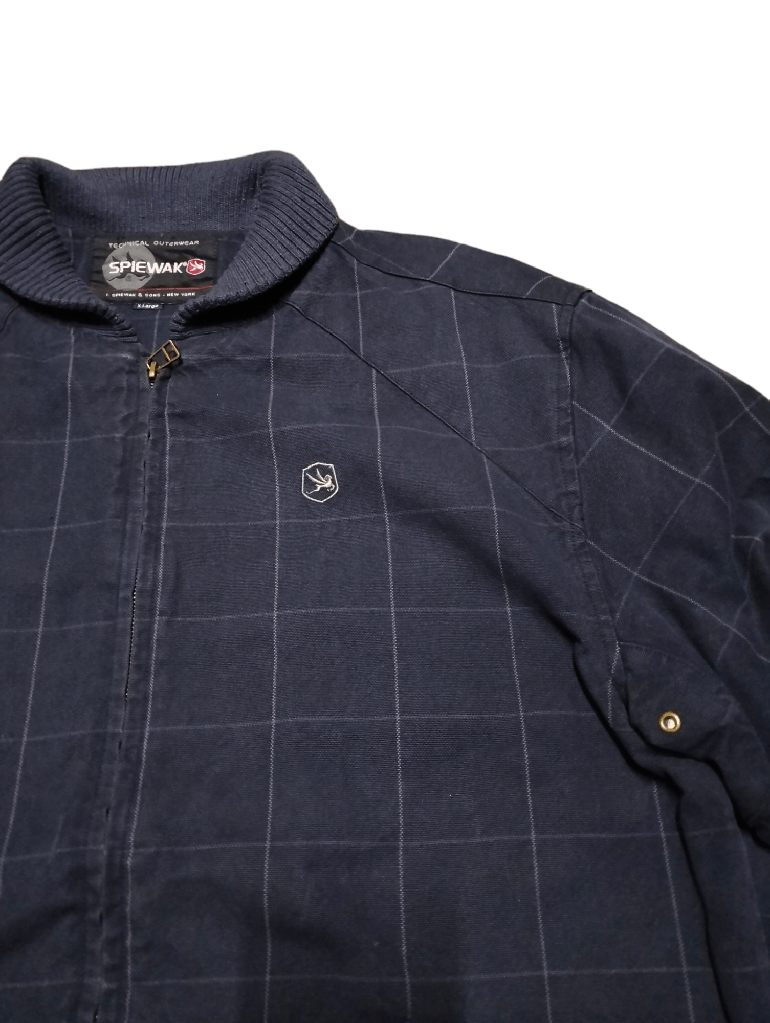 I. Spiewak And Sons 💥💥I SPIEKWAK & SON PLAID DENIM JACKET SUNFADED Size US XL / EU 56 / 4 - 7 Thumbnail