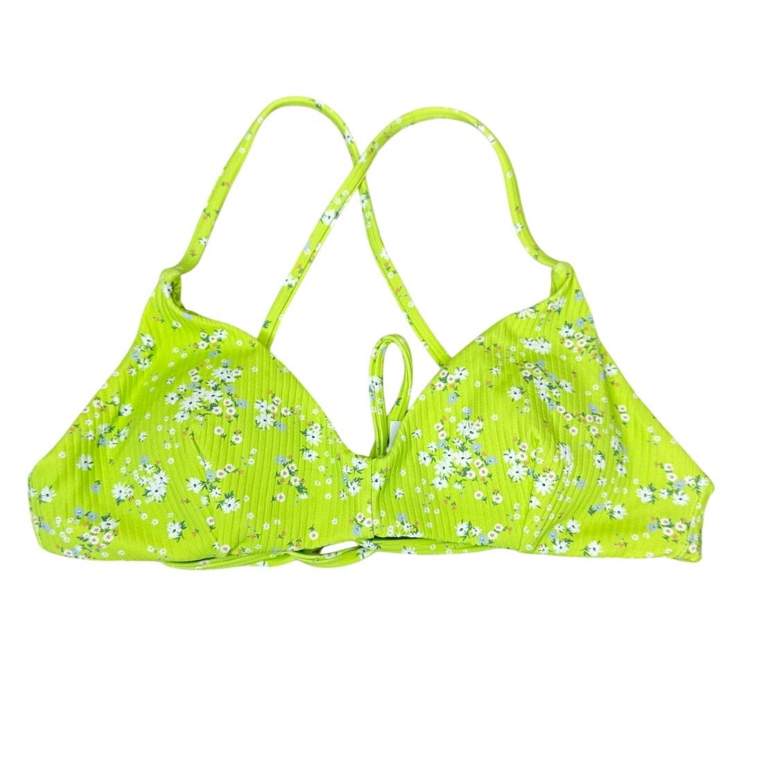 RVCA RVCA Itty Crossback Neon Green Bikini Top Women’s Sz S/8 NWT Size S / US 4 / IT 40 - 3 Thumbnail