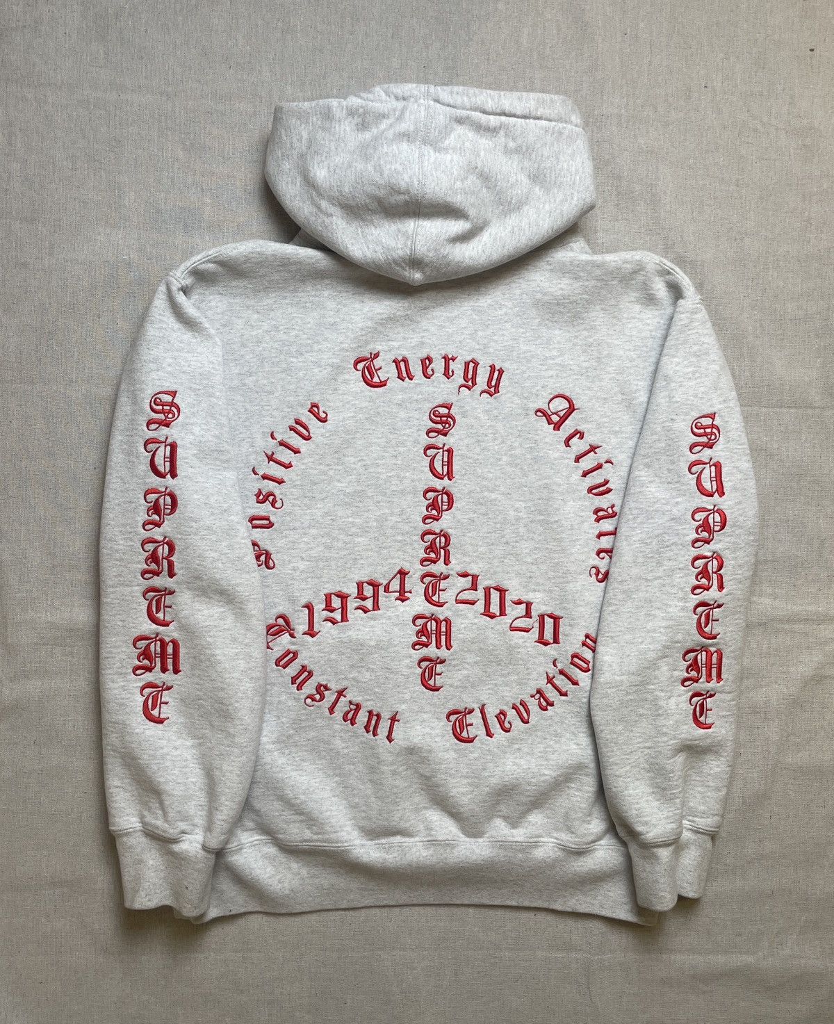 Supreme Peace Hoodie | Grailed