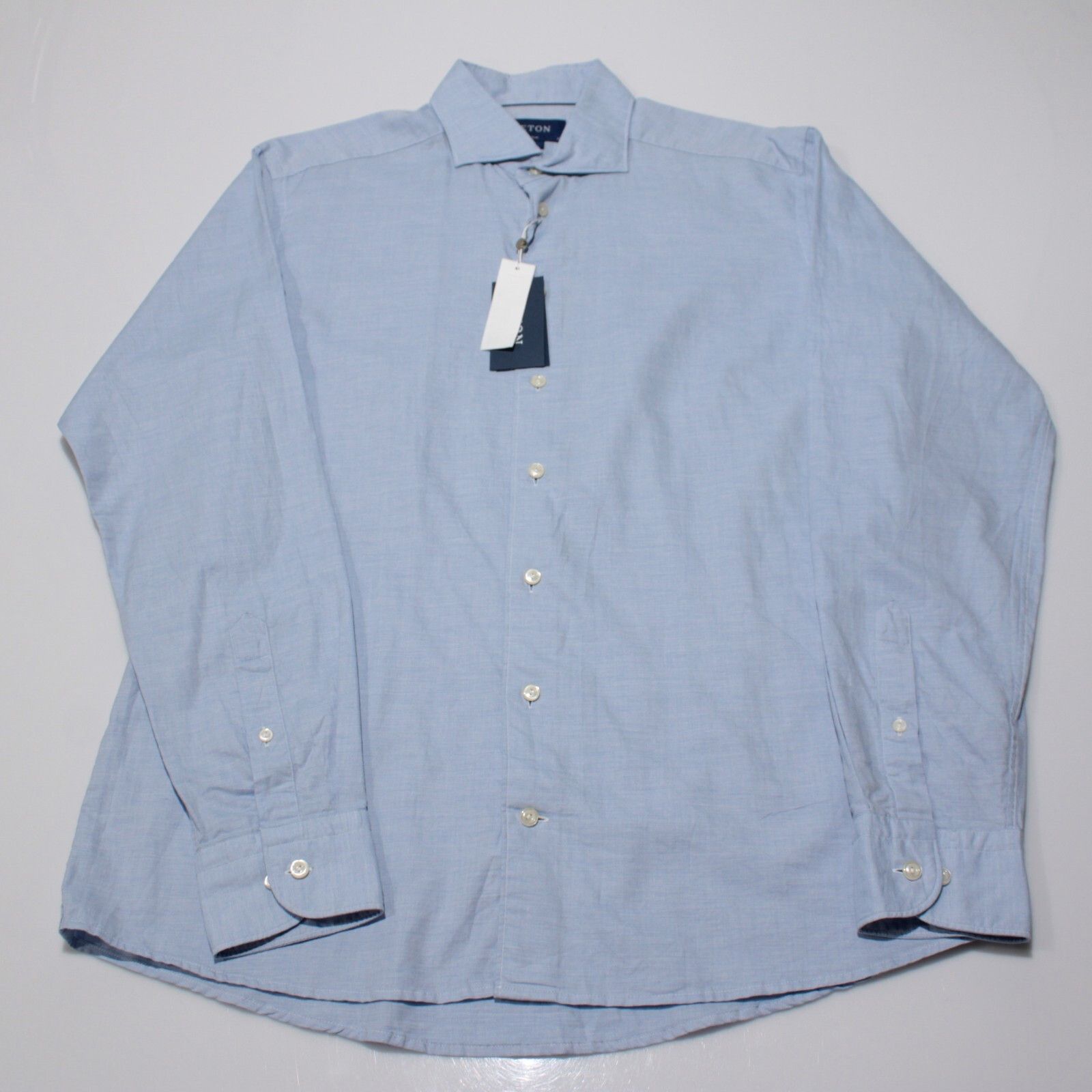 Eton Eton New with tags Shirt Size XL US In Blue Size US XL / EU 56 / 4 - 3 Thumbnail