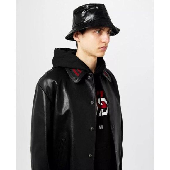 Gucci NWT GUCCI GG MONOGRAM LOGO BUCKET HAT MADE IN ITALY 760144 S Size ONE SIZE - 2 Thumbnail