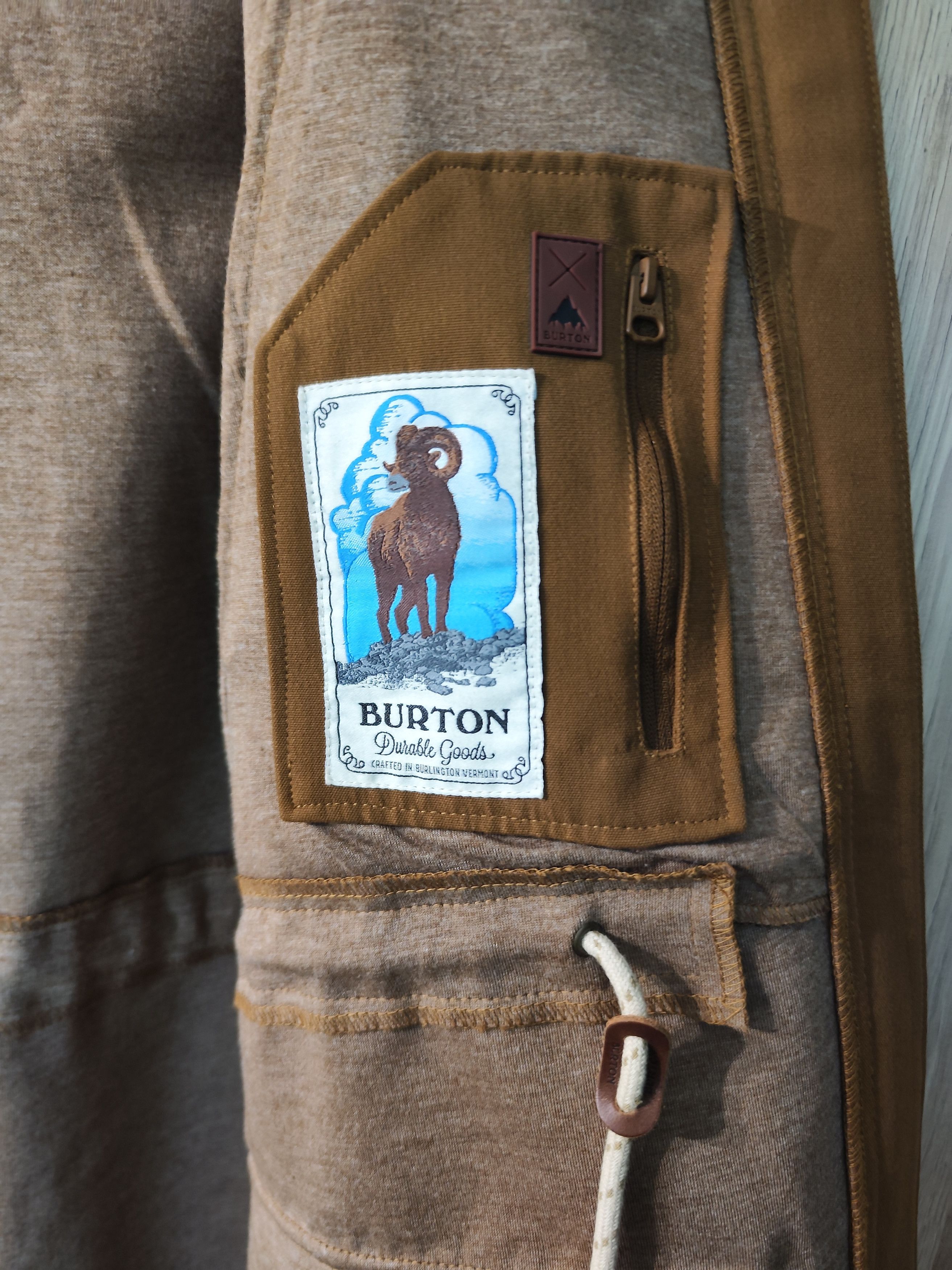 Burton Burton mustard jacket, size M/38 Dryride SoftShell Size M / US 6-8 / IT 42-44 - 7 Thumbnail