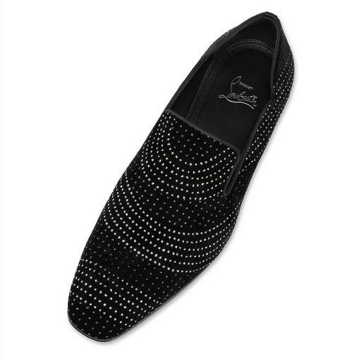 Christian Louboutin o1bcso1str1024 Greggy Chick Flat in Black Size US 9 / EU 42 - 2 Thumbnail
