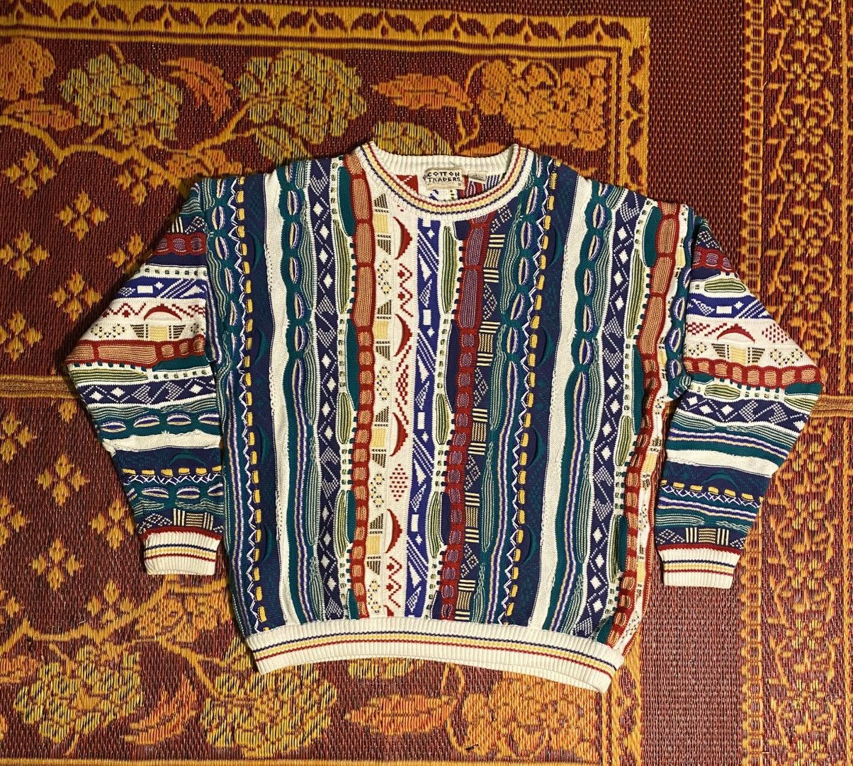 Other Vintage Coogi Style Sweater Size US L / EU 52-54 / 3 - 2 Thumbnail