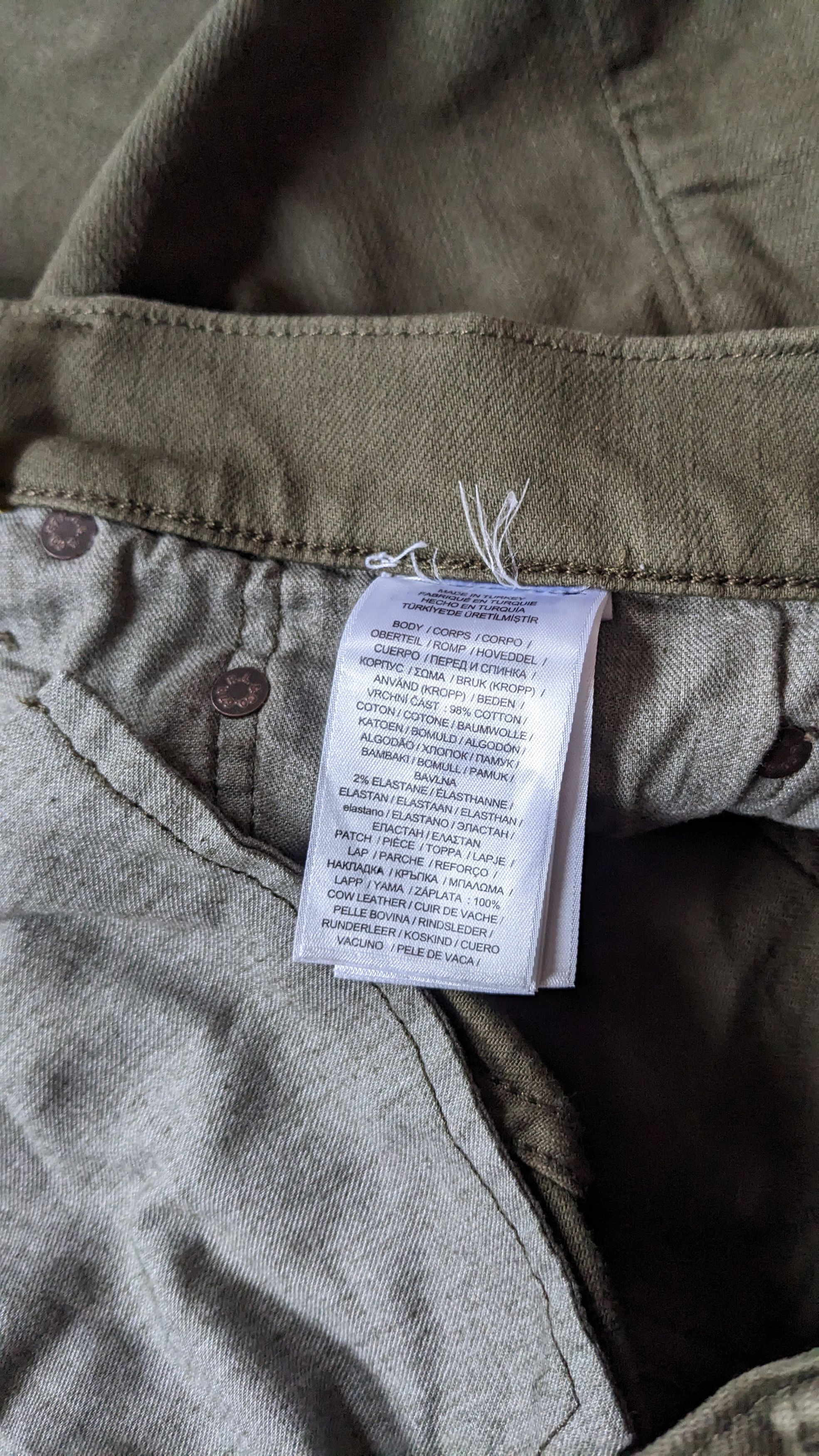 Polo Ralph Lauren Polo Ralph Lauren Men's Sullivan Stretch Jea Olive Green Size US 32 / EU 48 - 12 Thumbnail