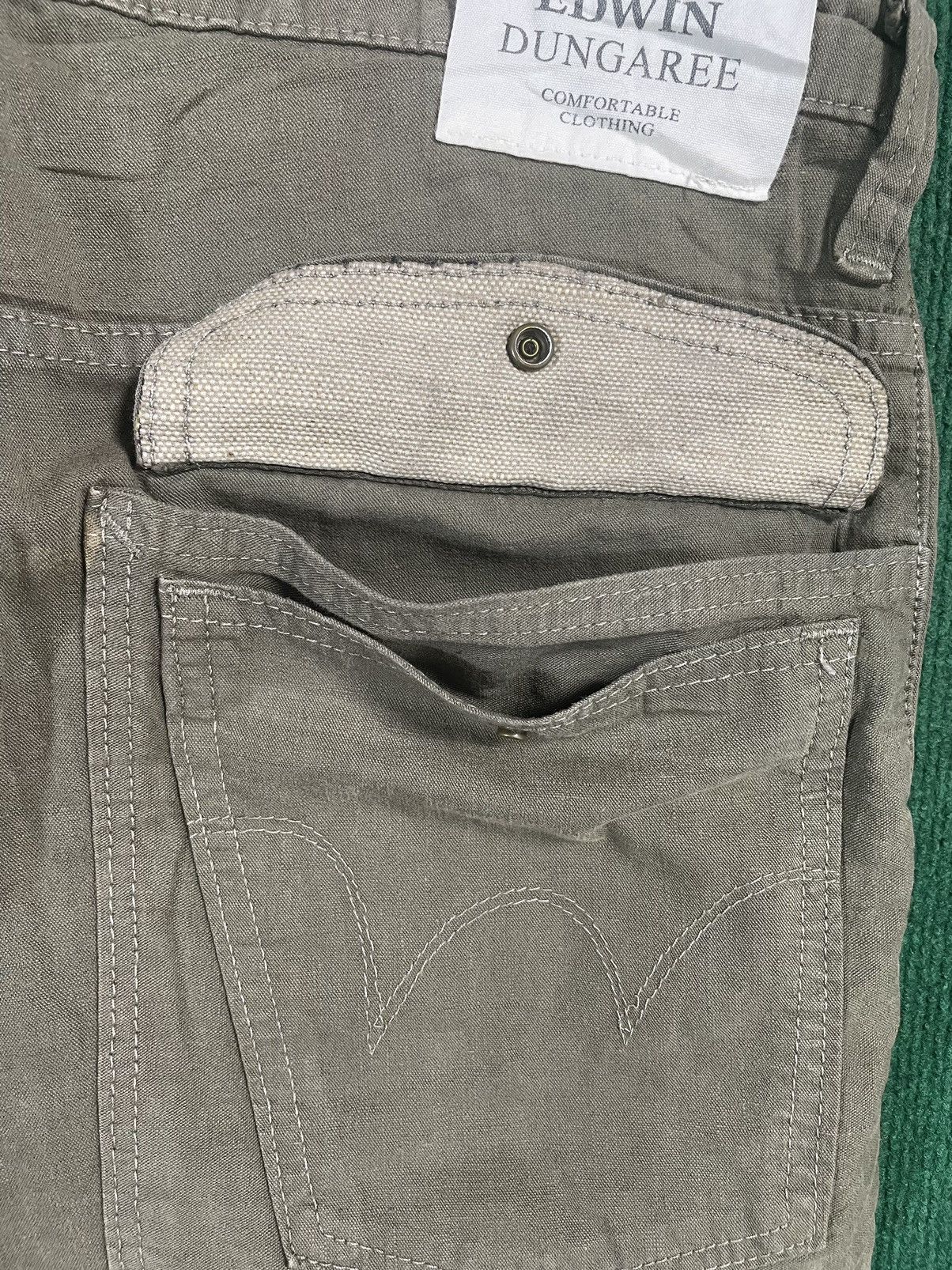 Edwin × Japanese Brand Vintage Edwin with Hemp materials Size US 34 / EU 50 - 6 Thumbnail