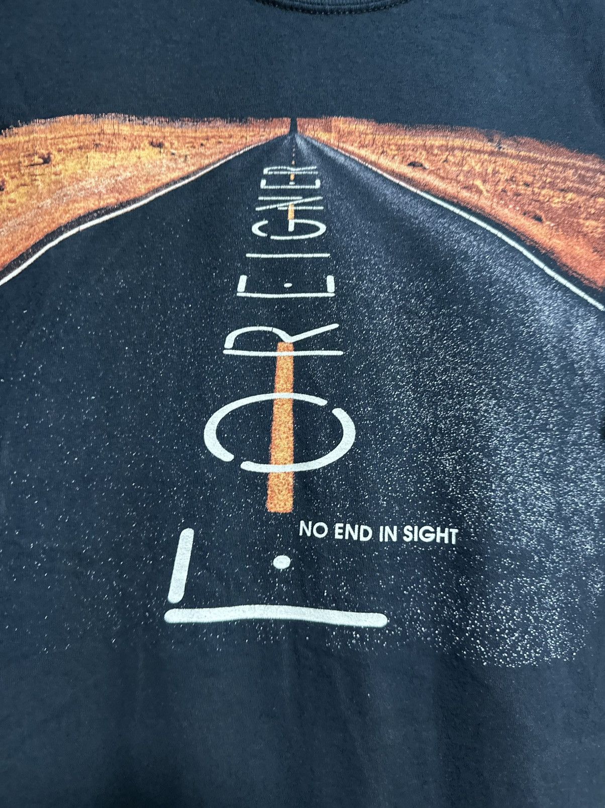 Band Tees × Vintage Vintage Y2k Foreigner No End In Sight Tee Size US M / EU 48-50 / 2 - 2 Thumbnail