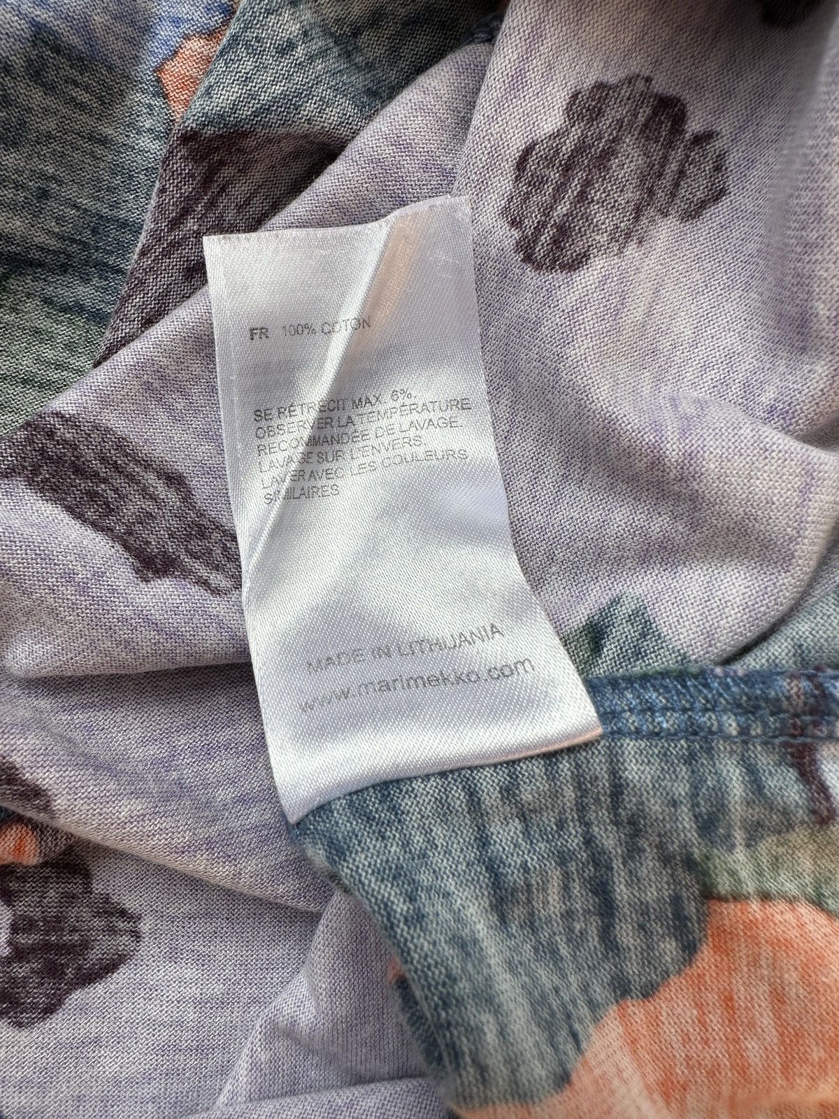 Marimekko MARIMEKKO Siopa Colorful 100% Cotton Pockets Dress size XS Size XS / US 0-2 / IT 36-38 - 11 Thumbnail