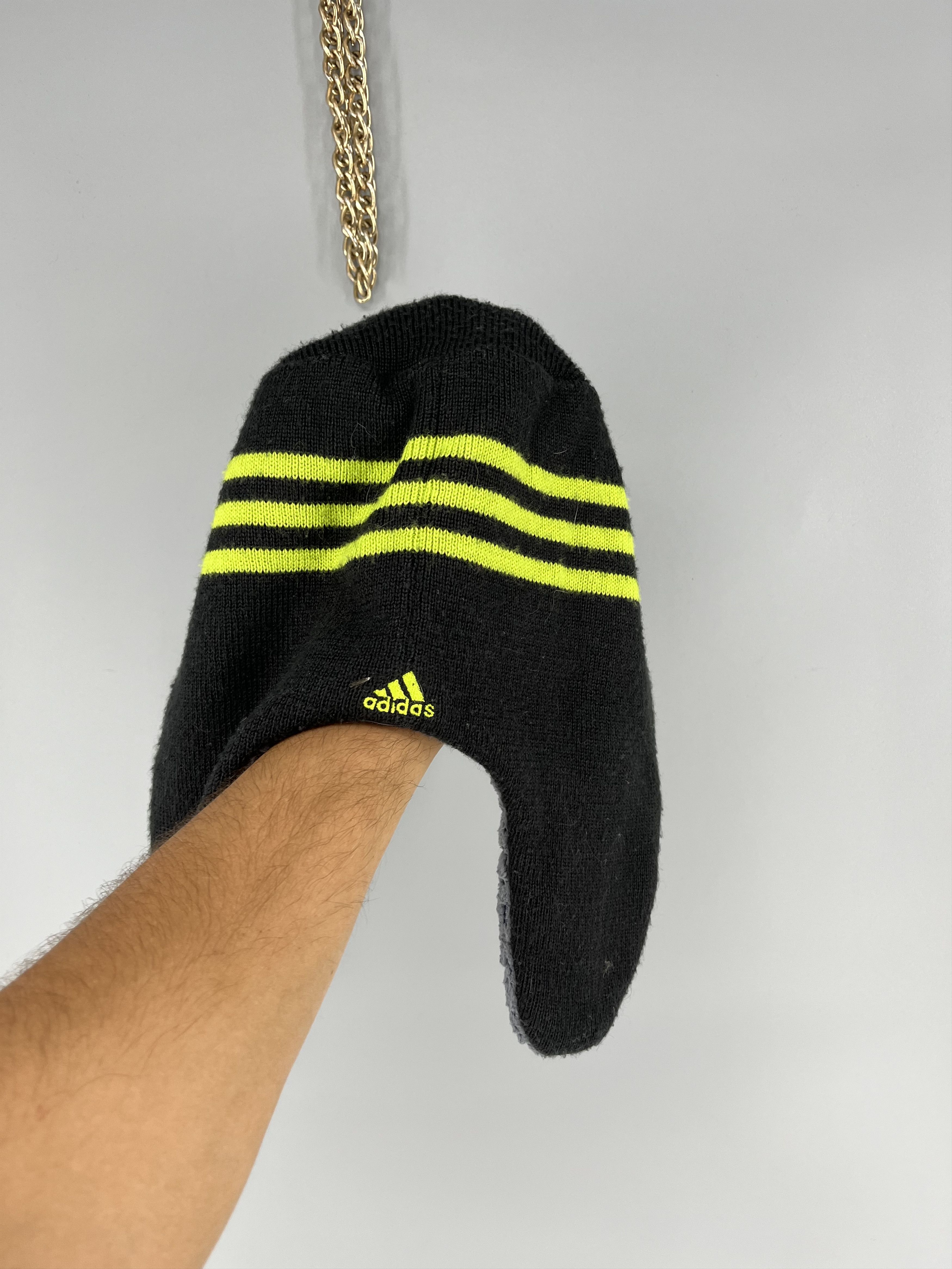 Adidas Vintage Fleece Adidas Beanie / Ushanka / Snow Cap Sherpa Size ONE SIZE - 9 Thumbnail