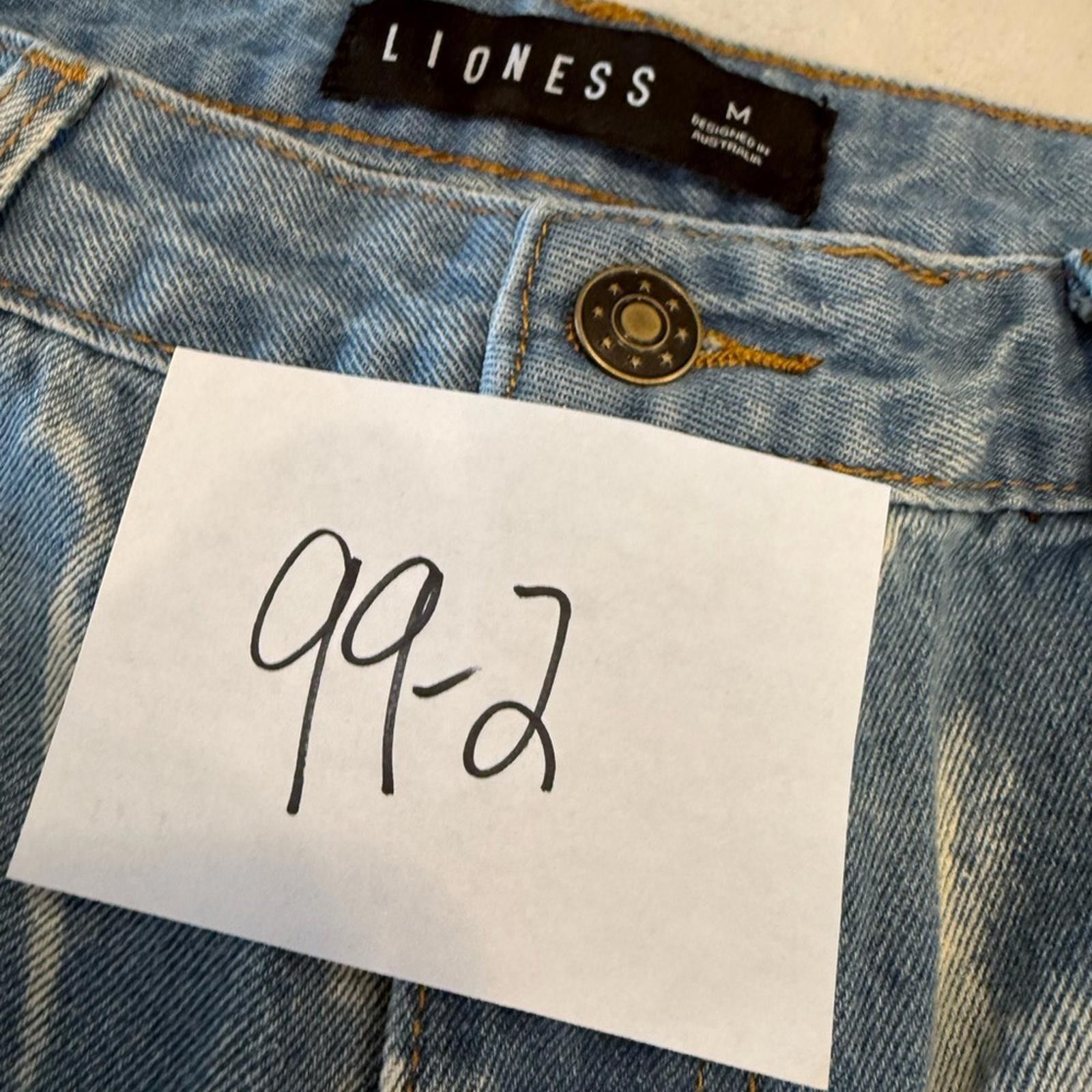 Lioness Lioness boho retro 80’s Y2K zebra striped cotton jeans Med Size 32" / US 10 / IT 46 - 11 Thumbnail