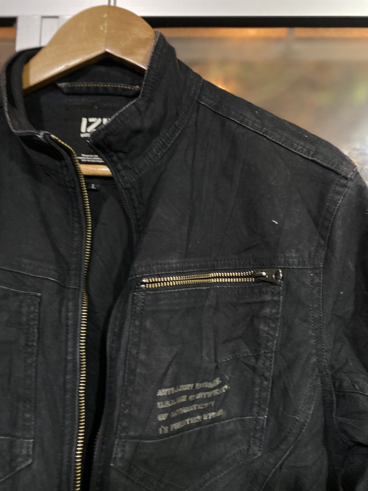 Japanese Brand I'Z Frontier Work Denim Jacket Size US M / EU 48-50 / 2 - 3 Thumbnail