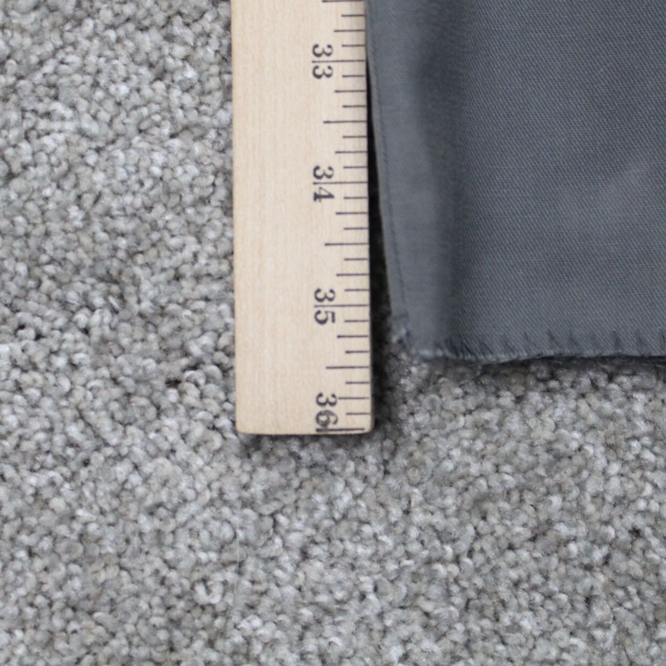 Vintage Elbeco Pants Men 26 Gray 65% Polyester 35% Cotton Cargo Pocket NWT Straight Leg Unhemmed Police Dress Gear Size US 26 / EU 42 - 4 Thumbnail