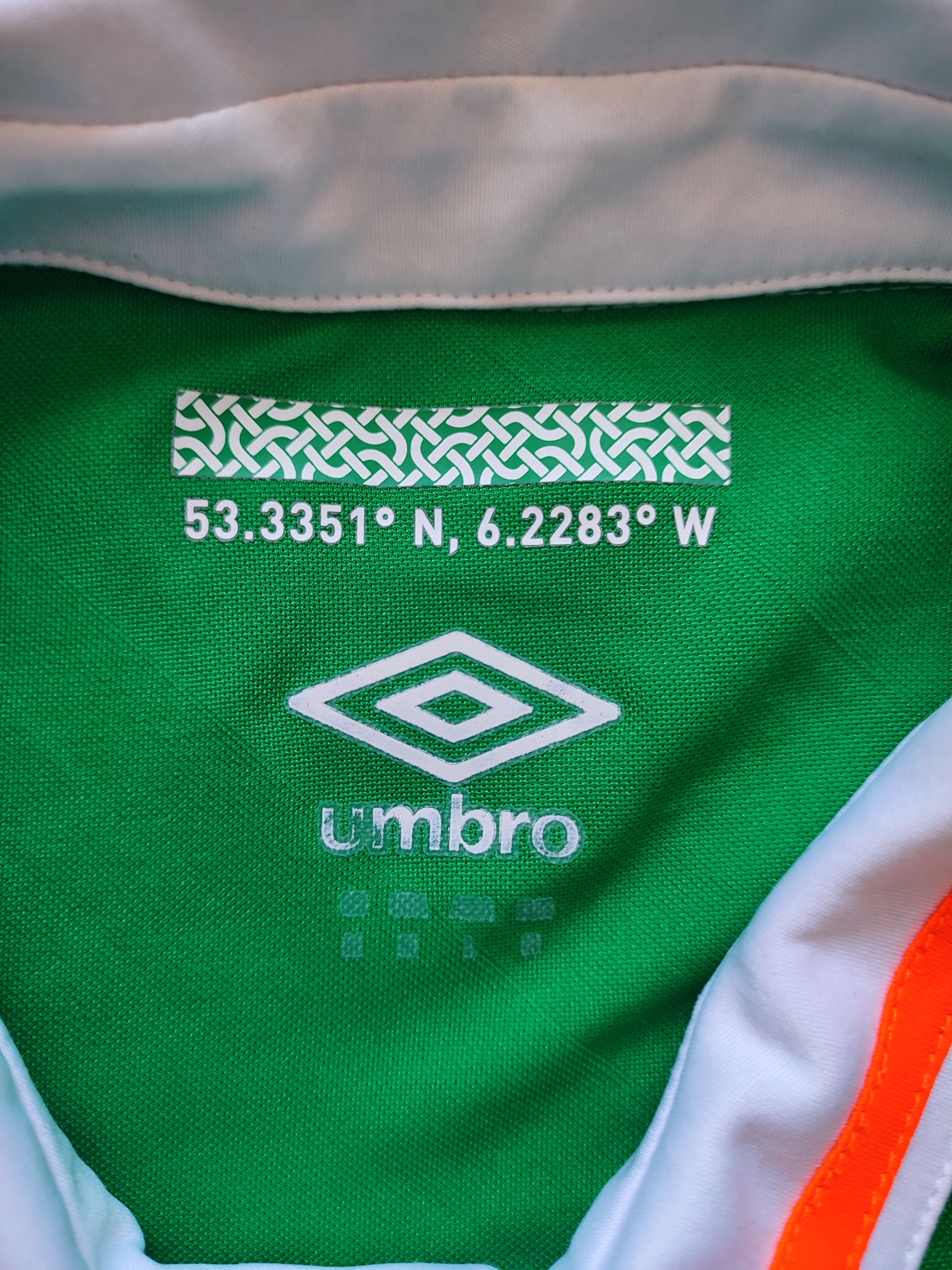 Umbro Ireland National Team 2016 Home Umbro Official Soccer Jersey Size US M / EU 48-50 / 2 - 7 Thumbnail