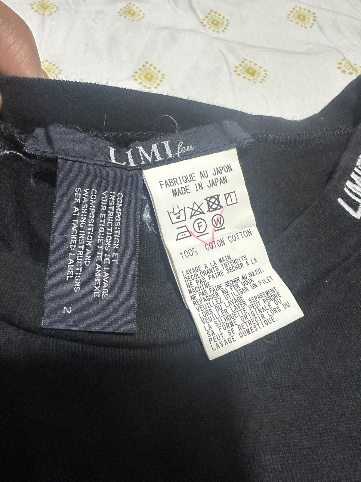 Limi Feu Limi feu Plain tee Size US L / EU 52-54 / 3 - 4 Thumbnail