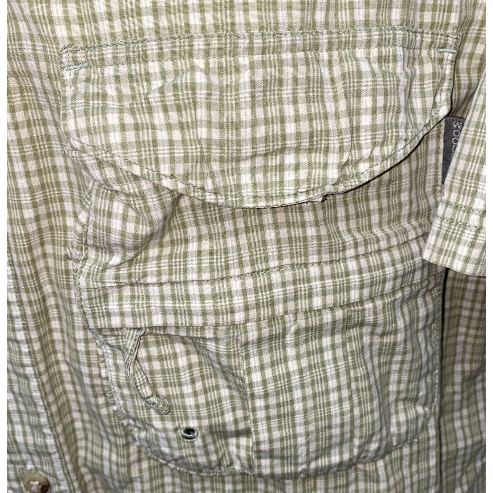 Vintage Woolrich Mens Green Long Sleeve Button-Up Shirt Size L Size US L / EU 52-54 / 3 - 4 Thumbnail