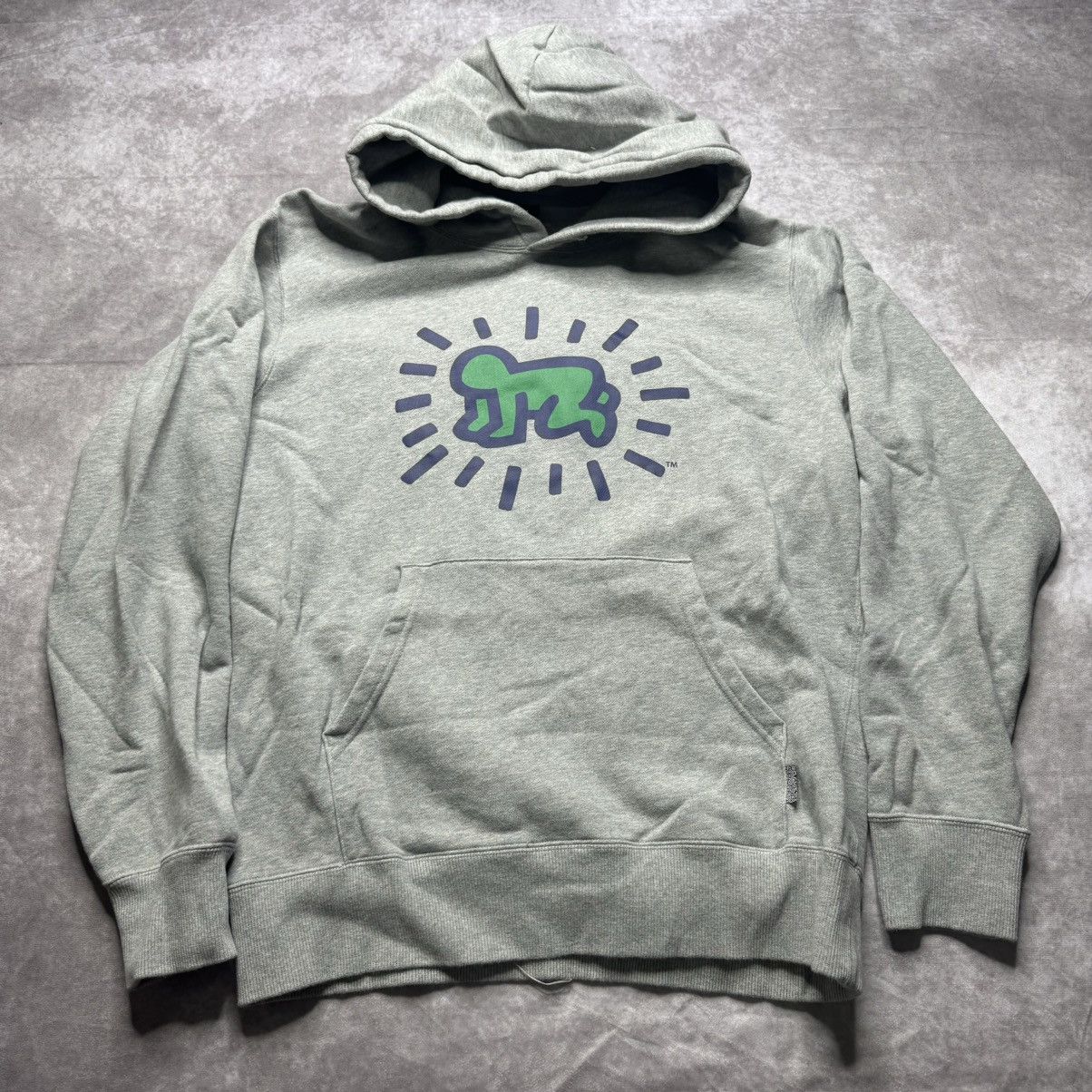 Keith Haring Kieth Haring Sprzny Baby Pop Uniqlo Hoodie Size US L / EU 52-54 / 3 - 2 Thumbnail