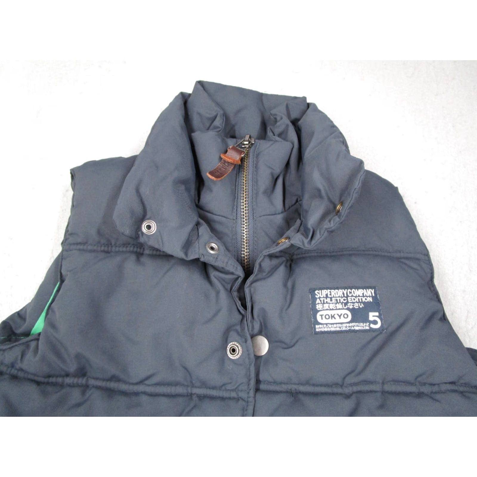 Superdry Superdry Vest Women Large Blue Full Zip Puffer Outdoor Work Gilet Gorpcore Size L / US 10 / IT 46 - 2 Thumbnail