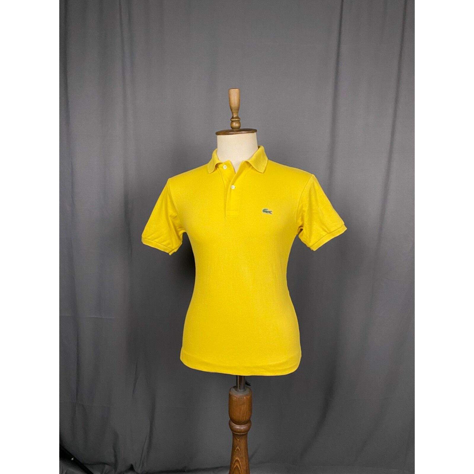 Lacoste Lacoste Small Logo Men's Yellow Polo T-Shirt Size 3 Size US L / EU 52-54 / 3 - 2 Thumbnail