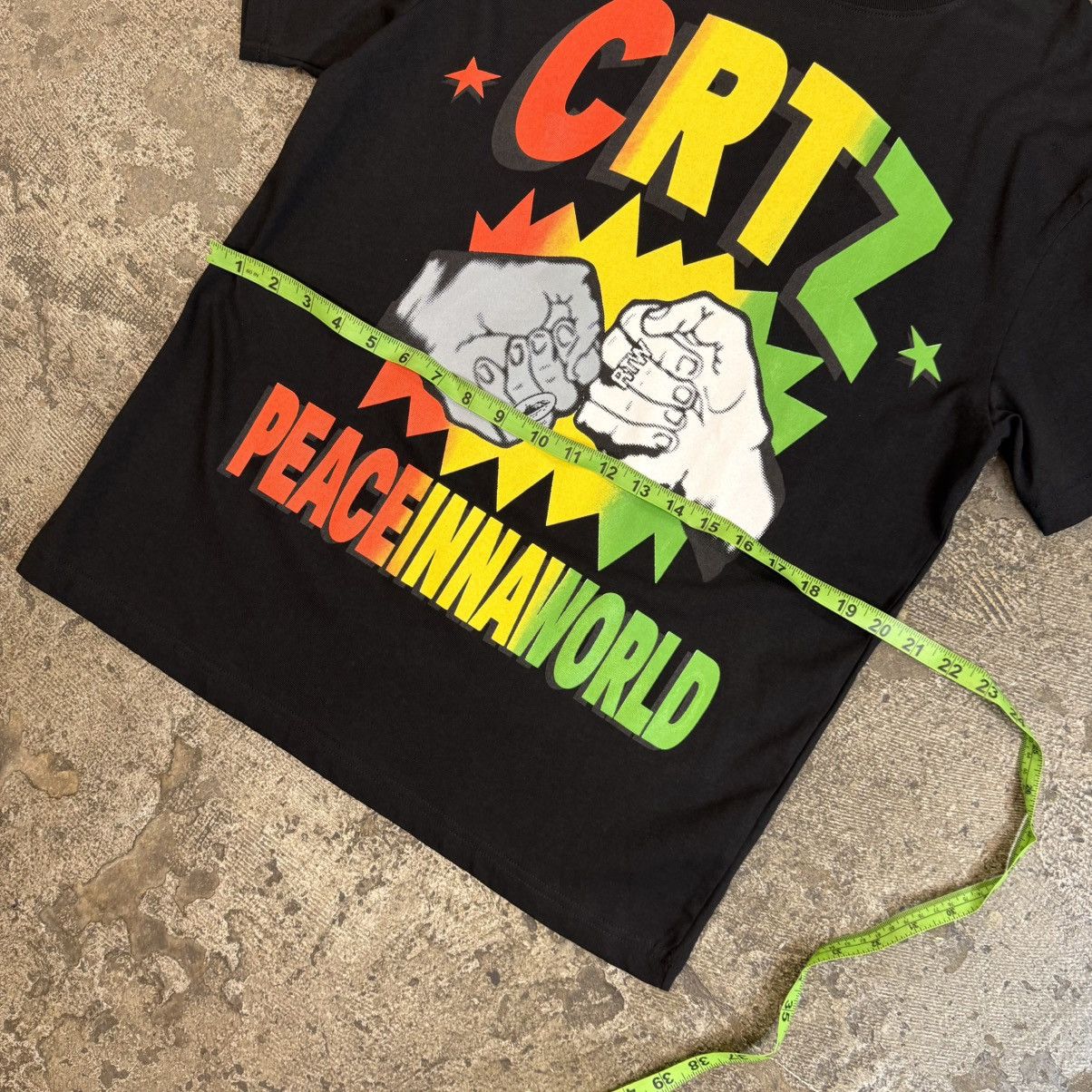 Corteiz Corteiz black graphic tee Size US S / EU 44-46 / 1 - 6 Thumbnail