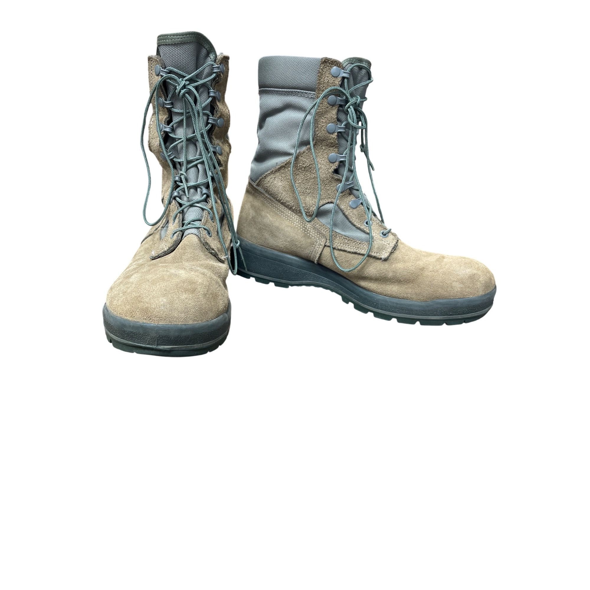 Vibram Belleville Gortex Mens Tan Suede Tacticle Combat Boots Sz 13 Size US 13 / EU 46 - 1 Thumbnail