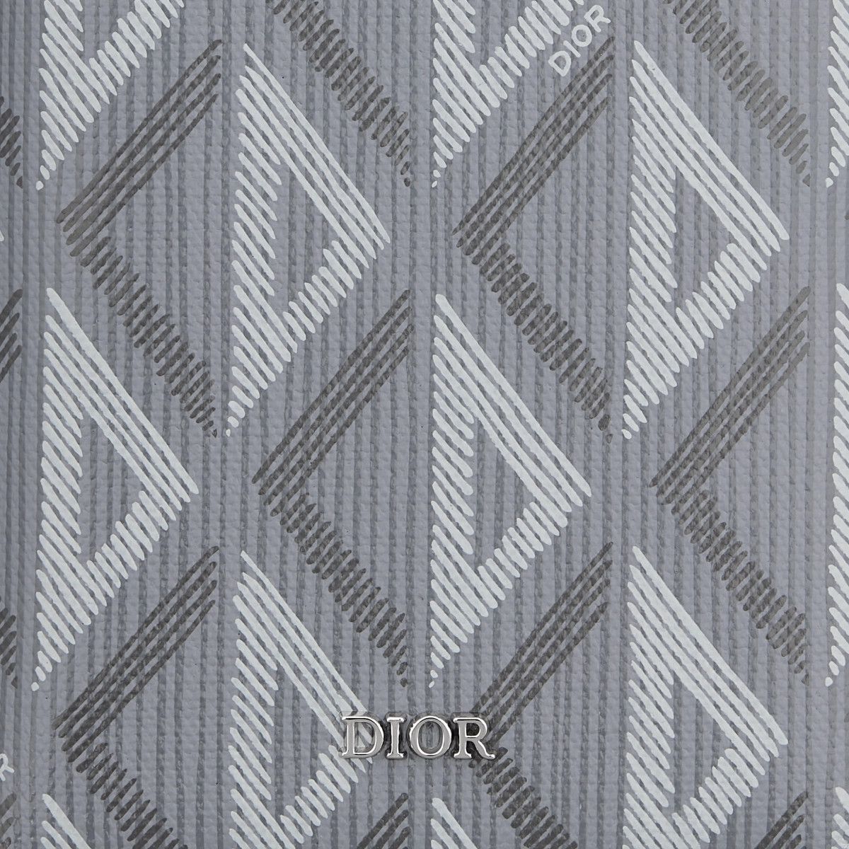 Dior o1bcso1str0226 Size :OS/Vertical Long Zipped Wallet in Grey Size ONE SIZE - 5 Thumbnail