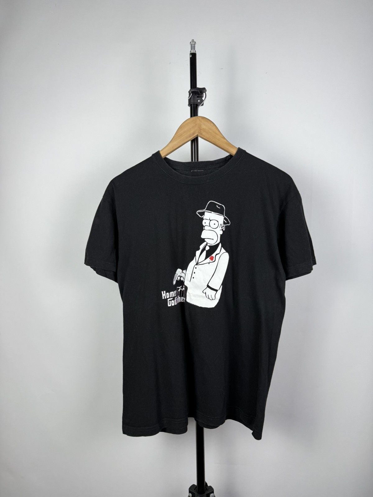 Other Y2K Vintage 00s Homer The Godfather Movie Promo T-Shirt Tee Size US M / EU 48-50 / 2 - 1 Thumbnail
