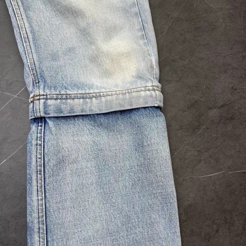 Balenciaga Balenciaga Three-section Detachable Denim Pants Size US 29 - 7 Thumbnail