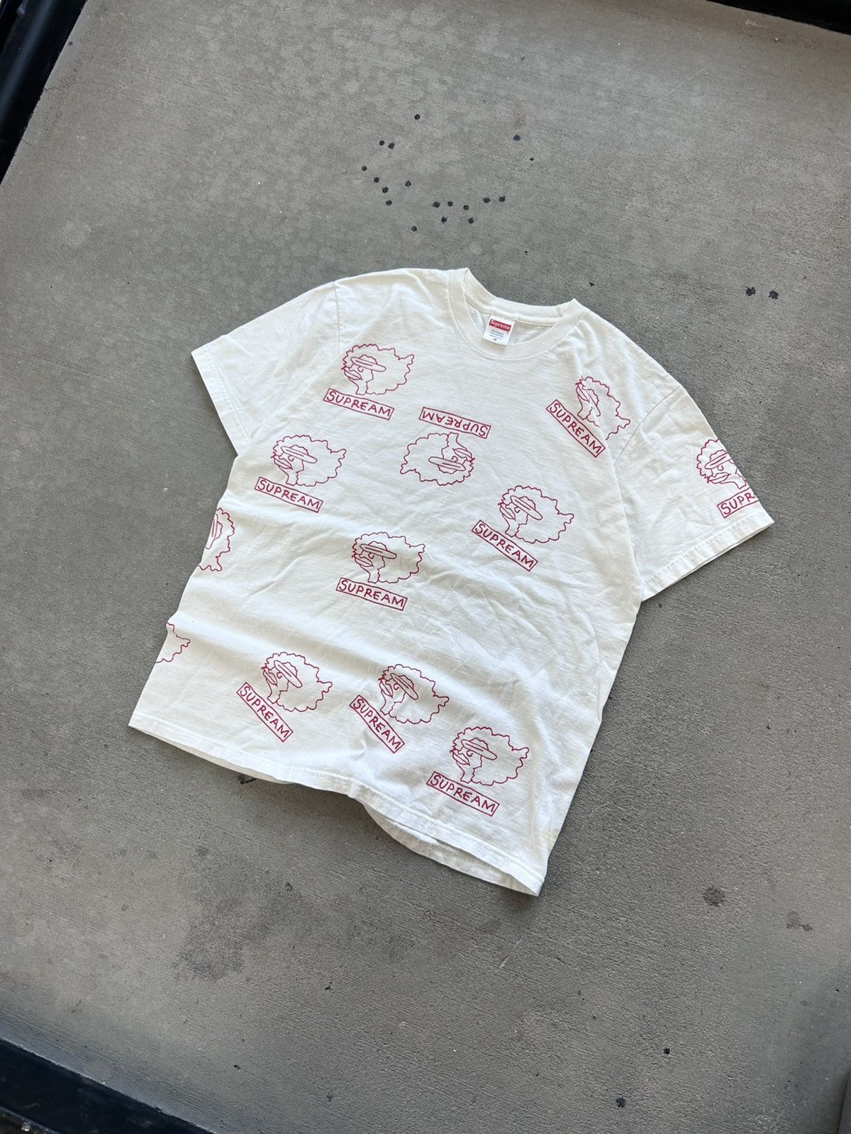 Supreme Supreme New York Gonz Ramm Heads Tee Size US M / EU 48-50 / 2 - 3 Thumbnail