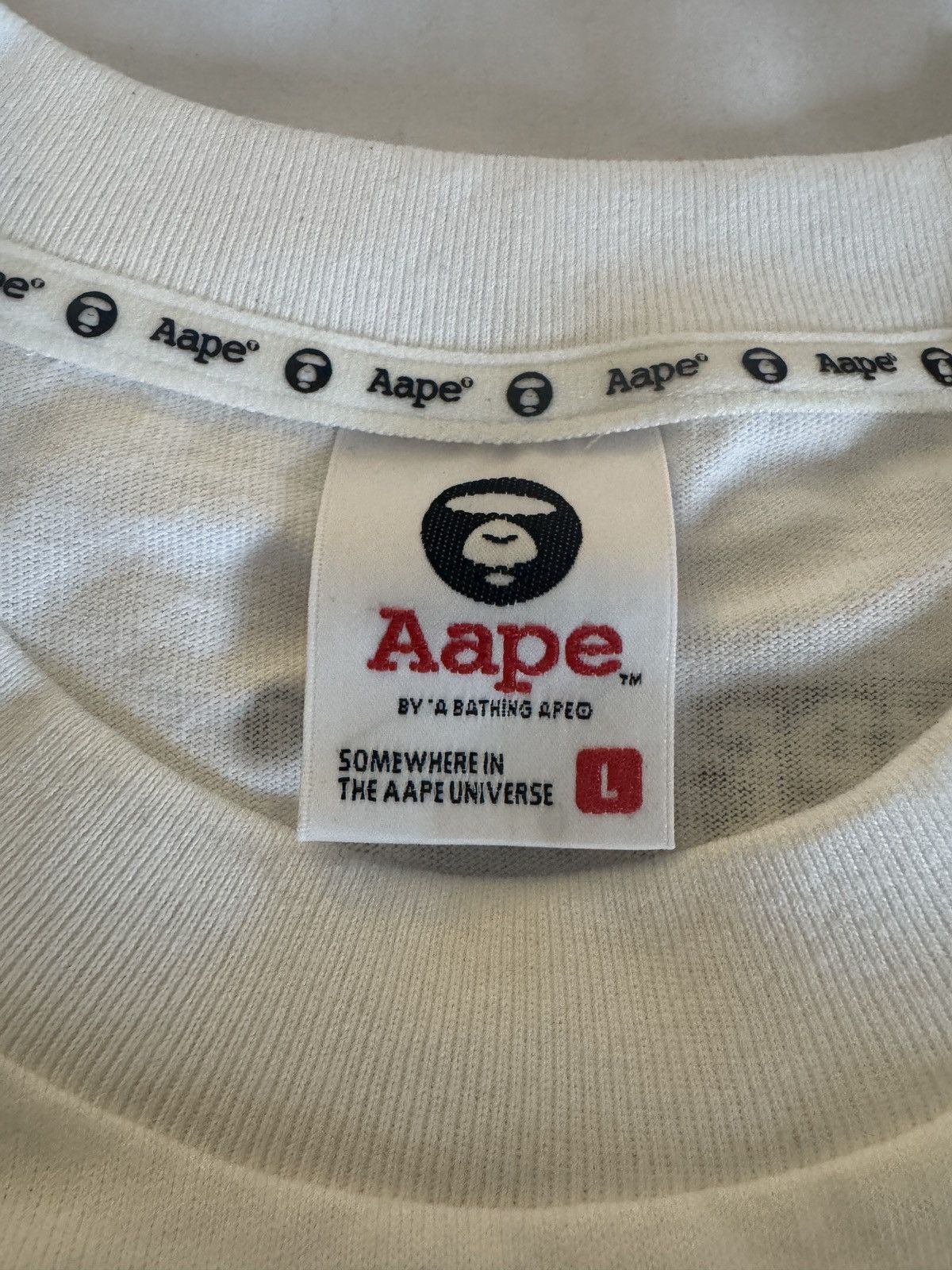 Aape AAPE by Bape Tee Size US L / EU 52-54 / 3 - 2 Thumbnail