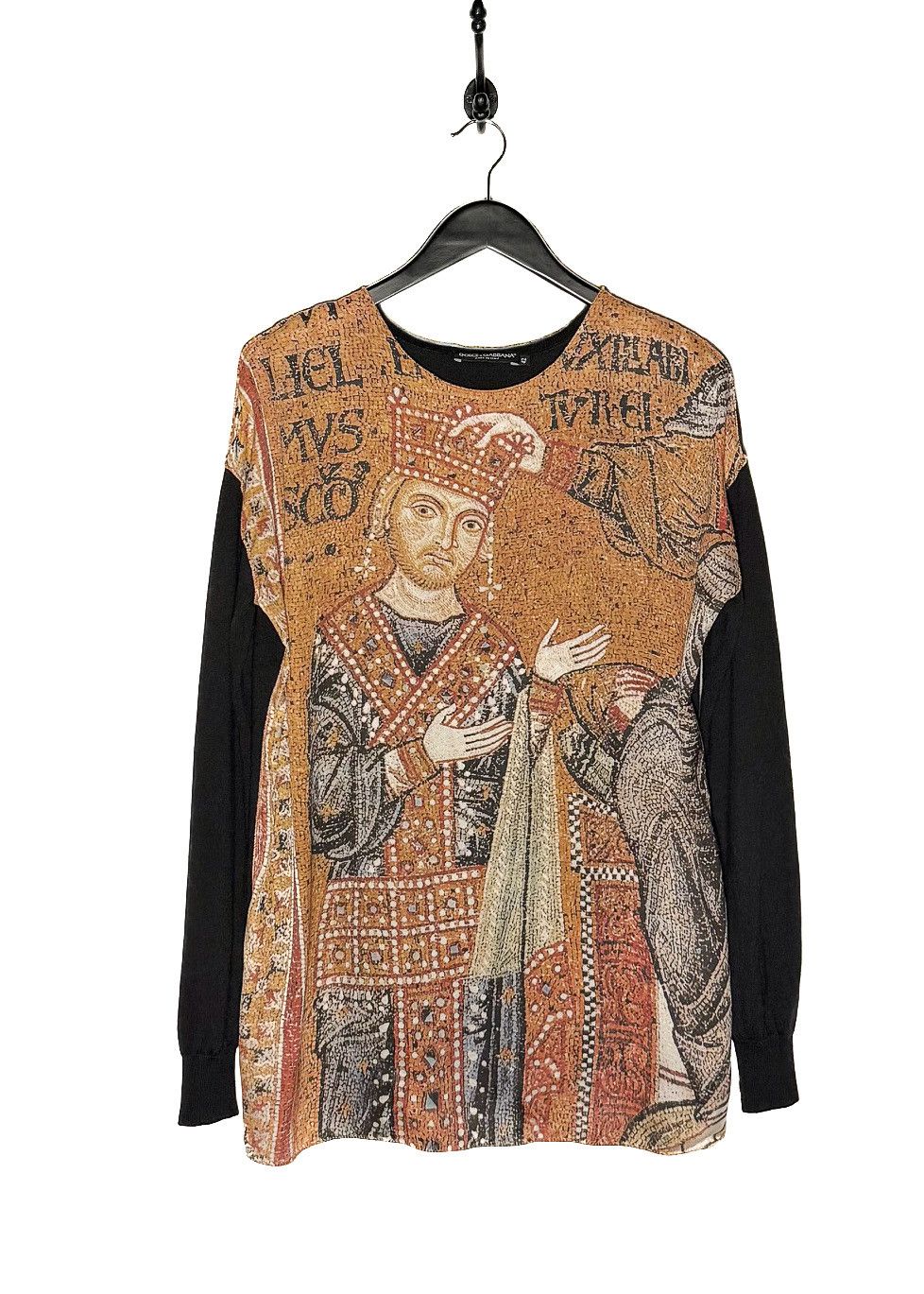 Dolce & Gabbana Dolce & Gabbana 2013 Byzantine Print Silk Wool Top Size M / US 6-8 / IT 42-44 - 1 Thumbnail