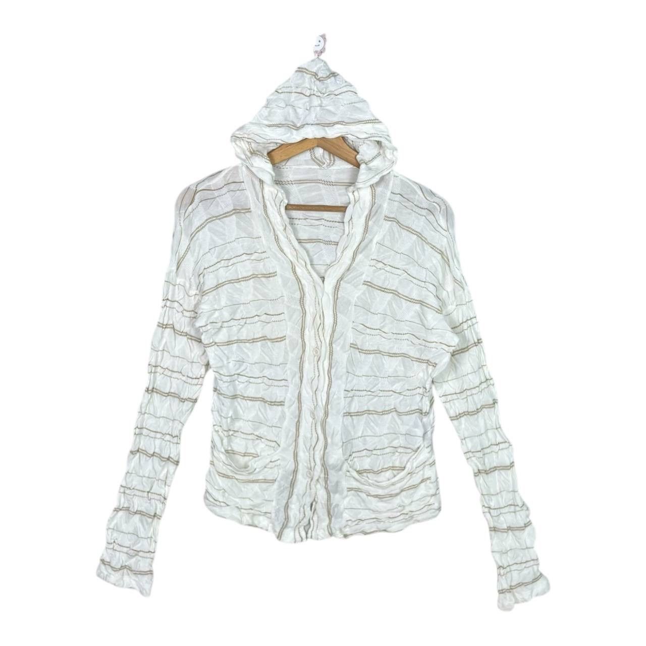 Issey Miyake NWT Issey Miyake HaaT Pleated Hoodie Cardigan Jacket Size M / US 6-8 / IT 42-44 - 1 Thumbnail
