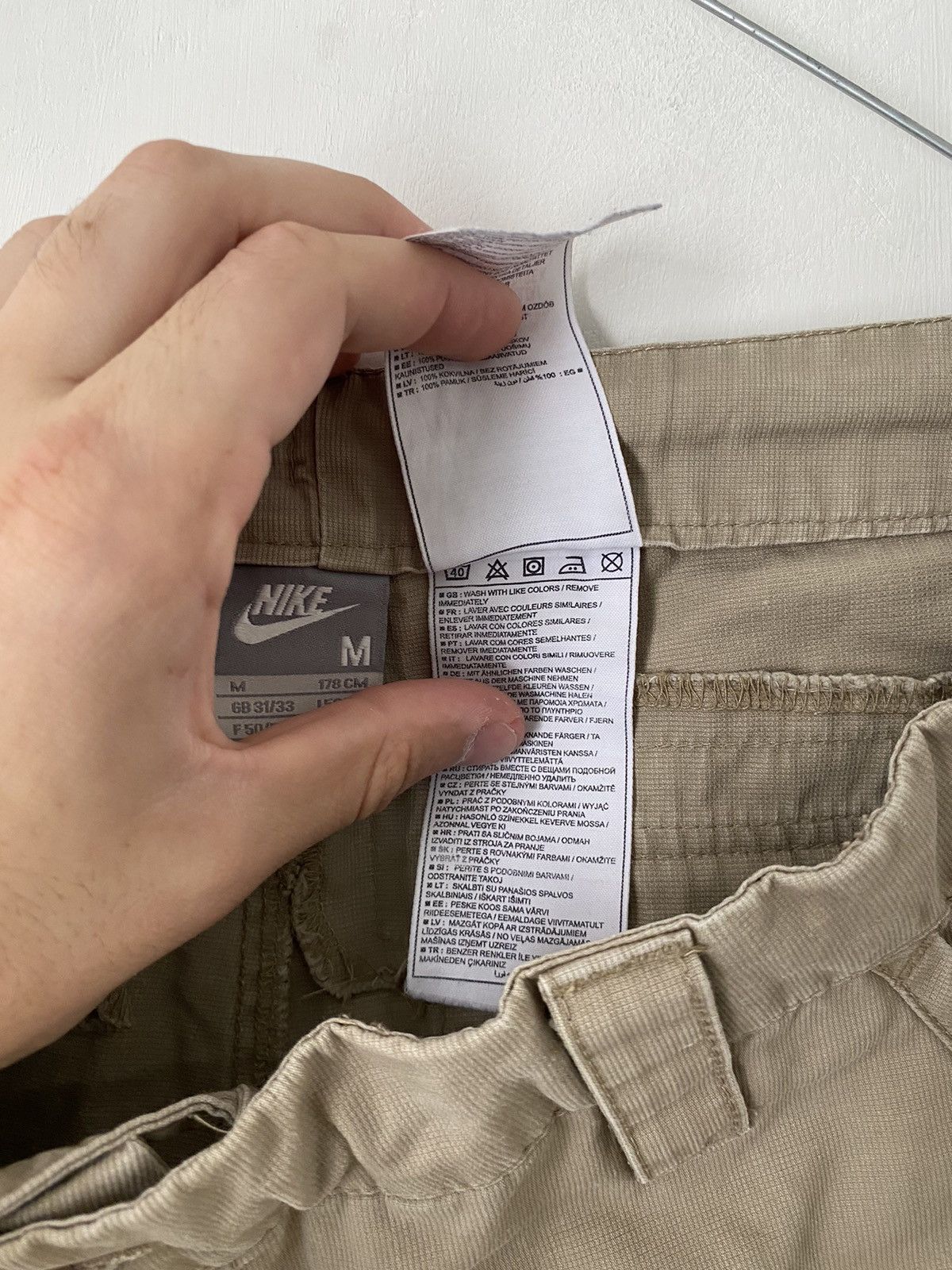 Nike × Vintage Nike vintage cargo shorts Size US 32 / EU 48 - 7 Thumbnail
