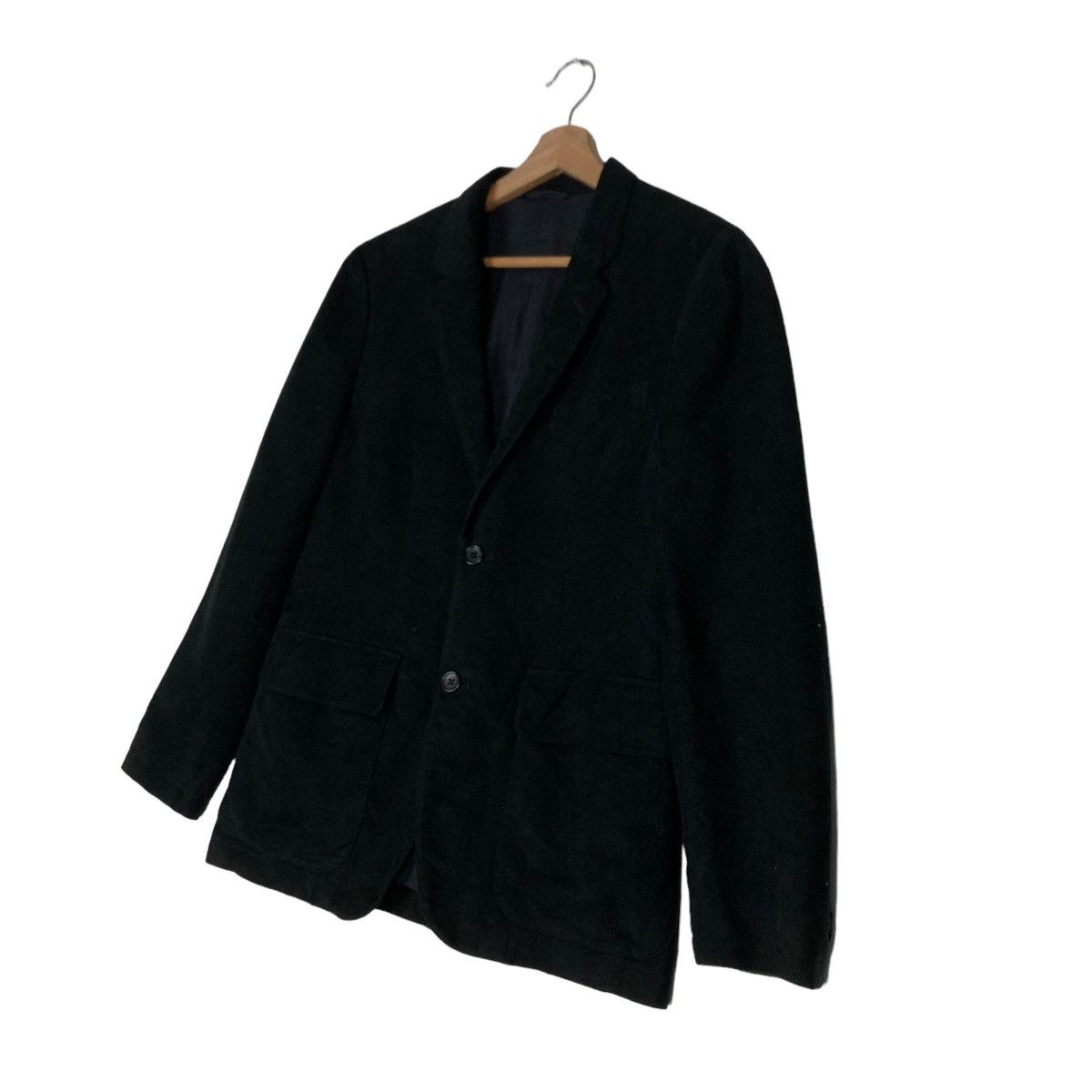 Margaret Howell 🔥Rich Black Vtg Chore Work Jacket Margaret Howell Japan Size US M / EU 48-50 / 2 - 2 Thumbnail