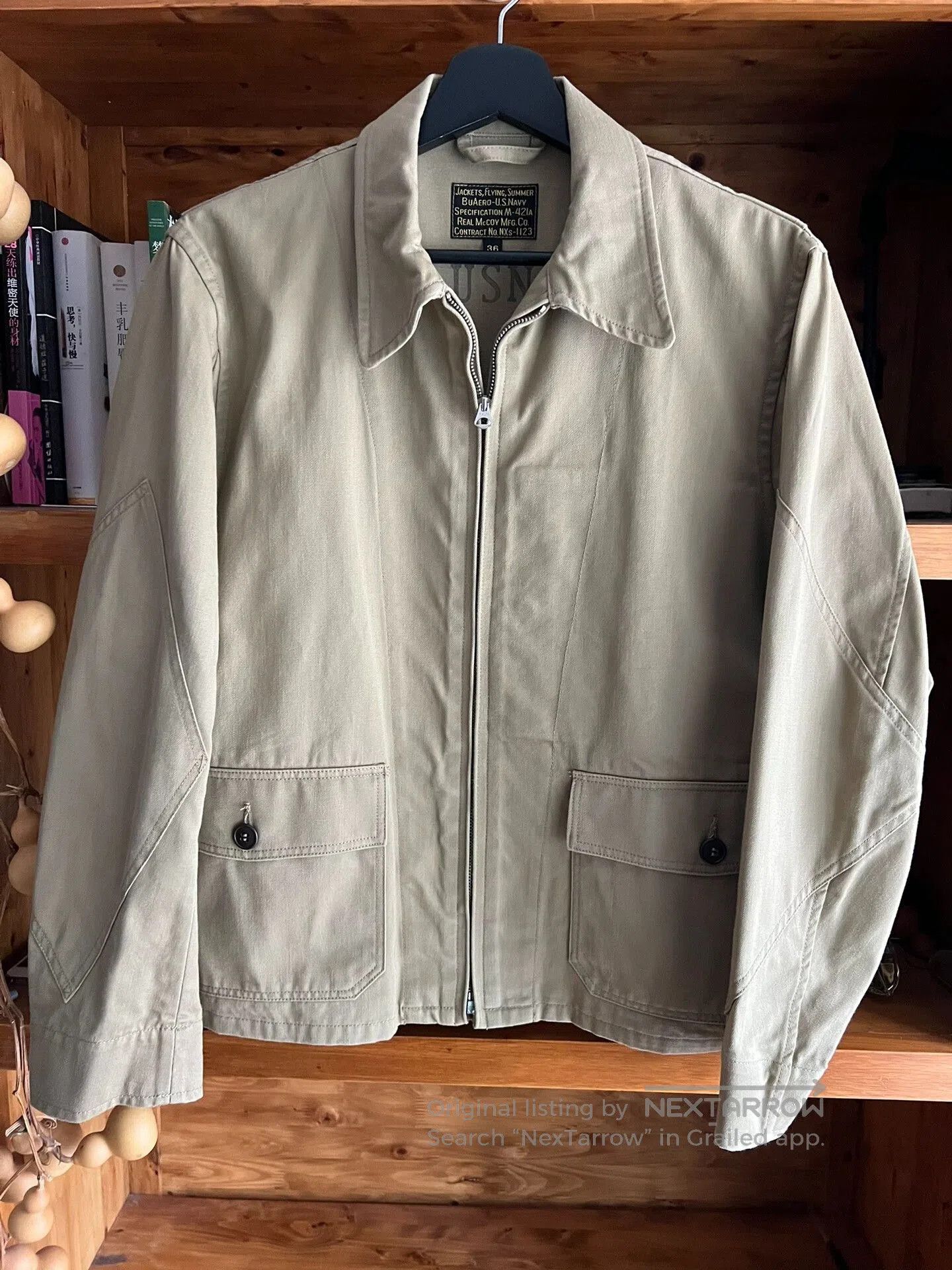 The Real McCoy's real mccoy's type m. Size US M / EU 48-50 / 2 - 1 Thumbnail