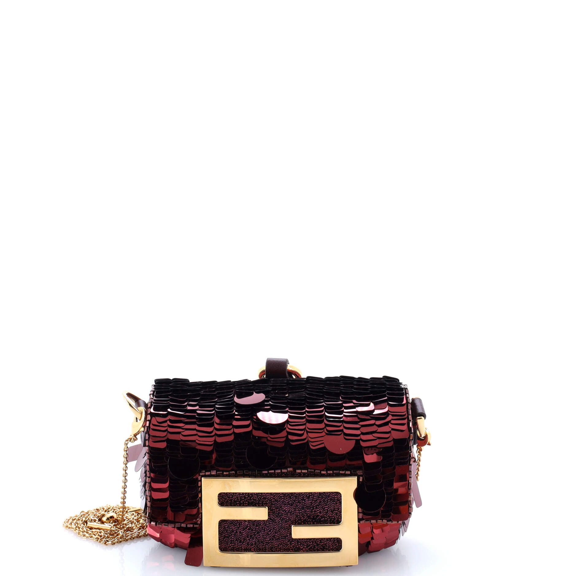 Fendi Chain Baguette Charm Bag Size ONE SIZE - 1 Thumbnail