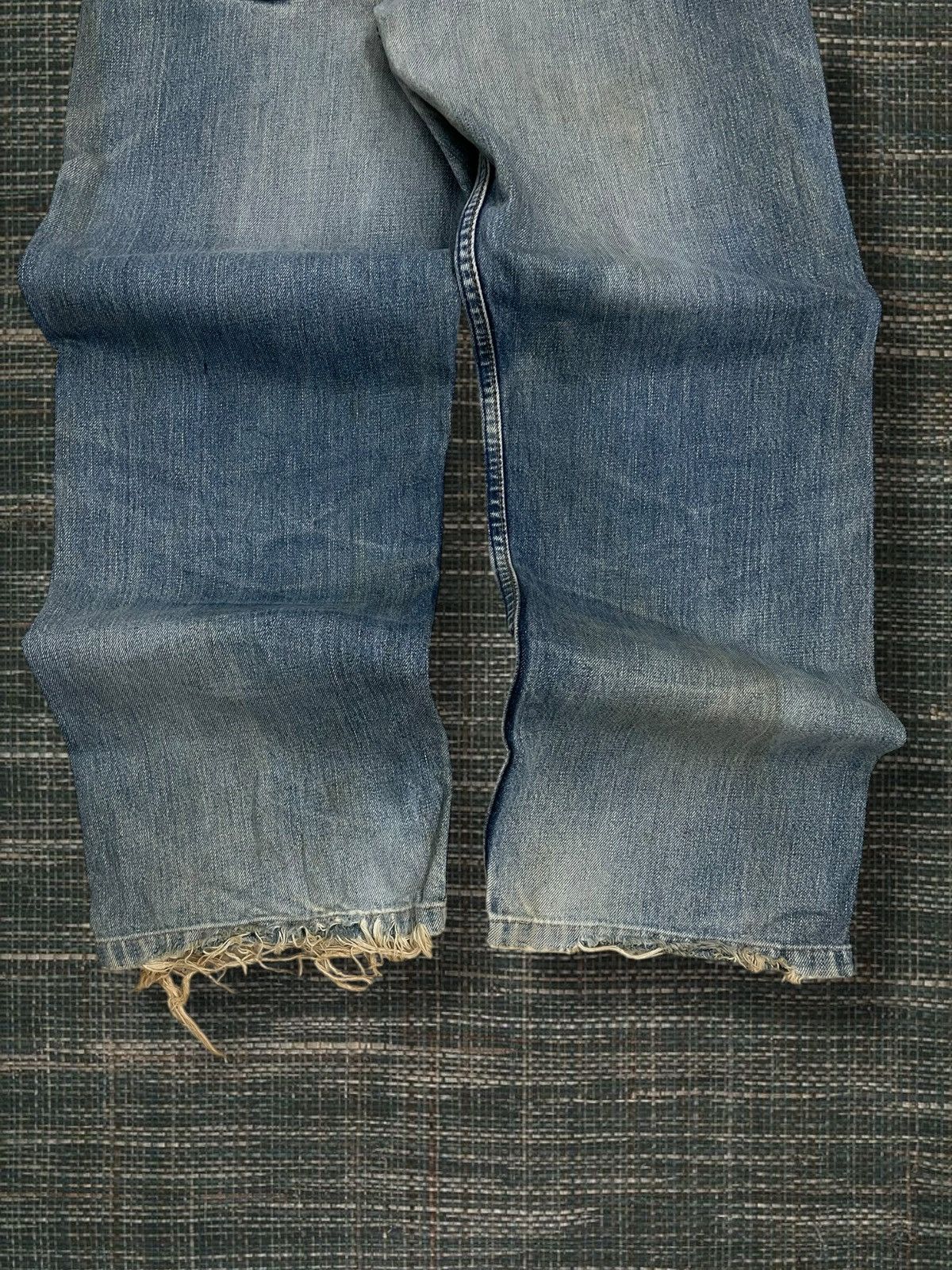 Levi's Vintage Clothing Vintage 1990s Original Levis 504 Distressed Mudwash Style Size US 29 - 8 Thumbnail