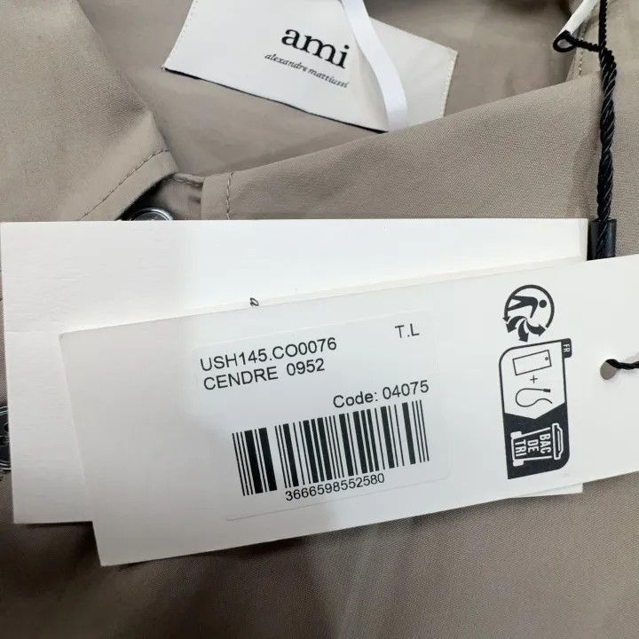 AMI AMIPARIS Relaxed Fit Long Sleeve Shirt -2507 Size US L / EU 52-54 / 3 - 2 Thumbnail