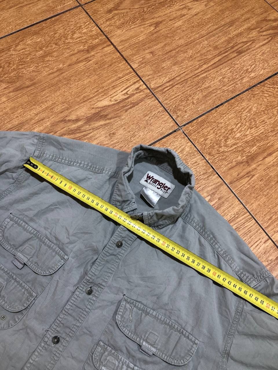Wrangler STREETWEAR WRANGLER WESTERN Army Green Shirt Size US XL / EU 56 / 4 - 12 Thumbnail