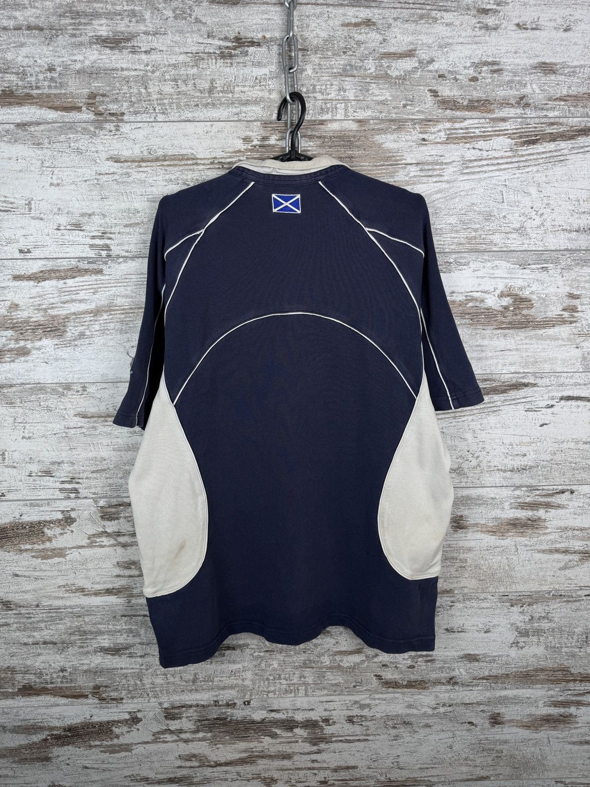 Vintage Mens Vintage Canterbury Scotland rugby polos T-shirt jersey Size US XL / EU 56 / 4 - 18 Thumbnail