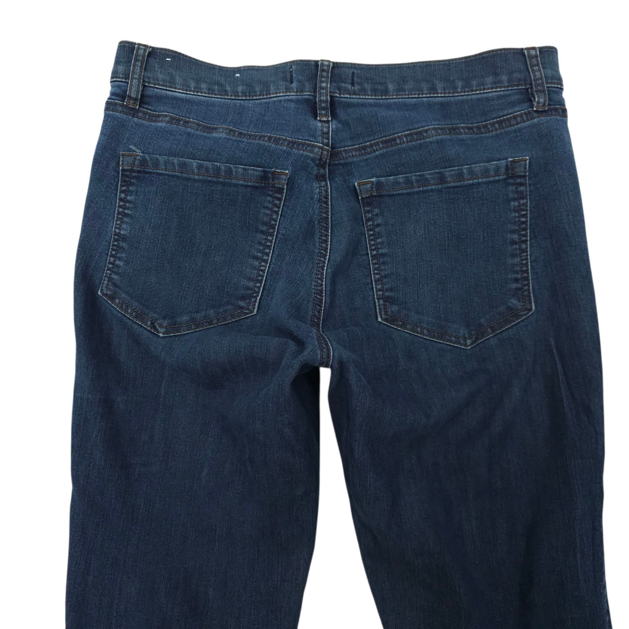 Loft Loft Modern Skinny Jeans Womens Size 28/6 Mid Rise Dark Wash Size 28" / US 6 / IT 42 - 10 Thumbnail