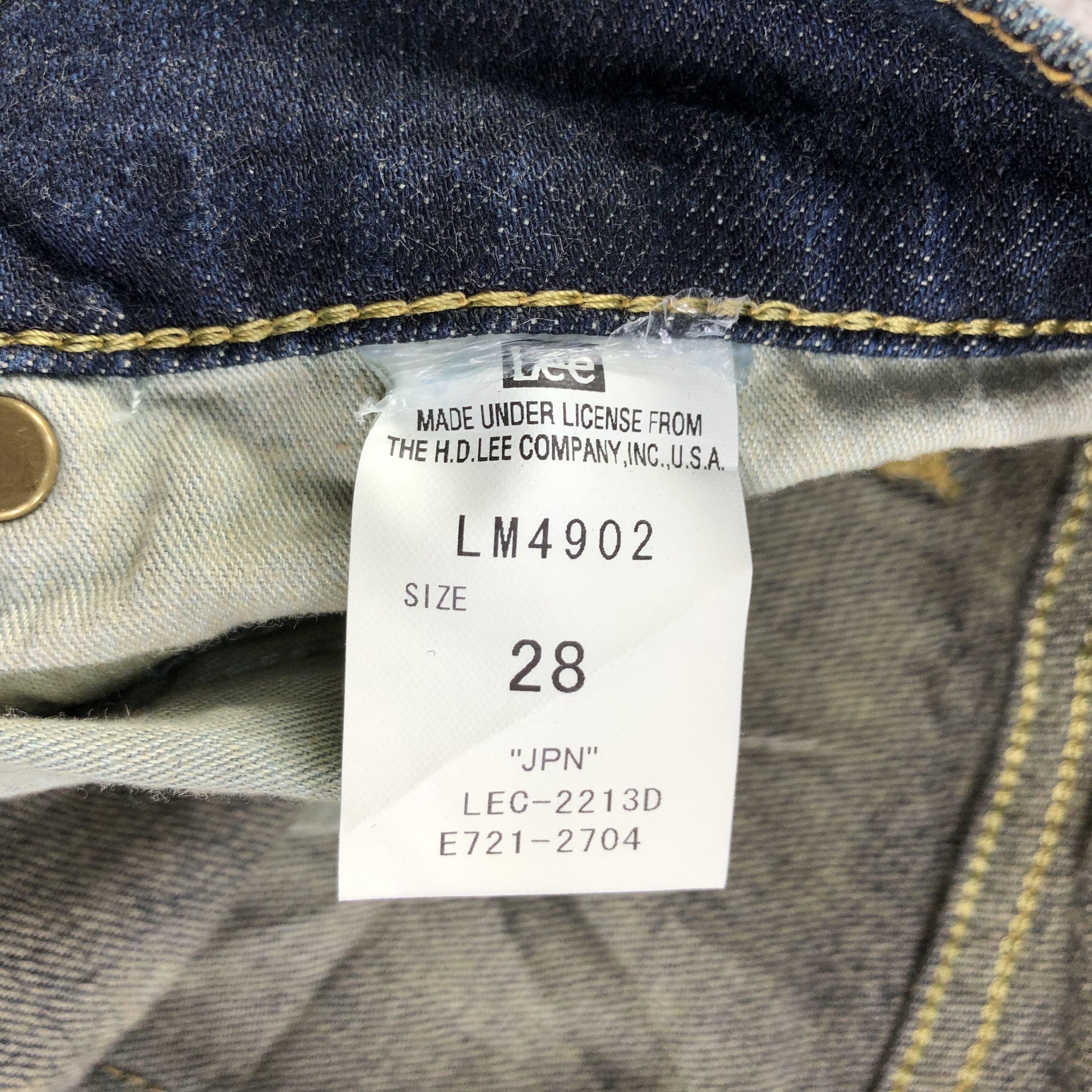 Lee Lee Riders Jeans Dark Wash Denim KJ1868 Size US 28 / EU 44 - 8 Thumbnail