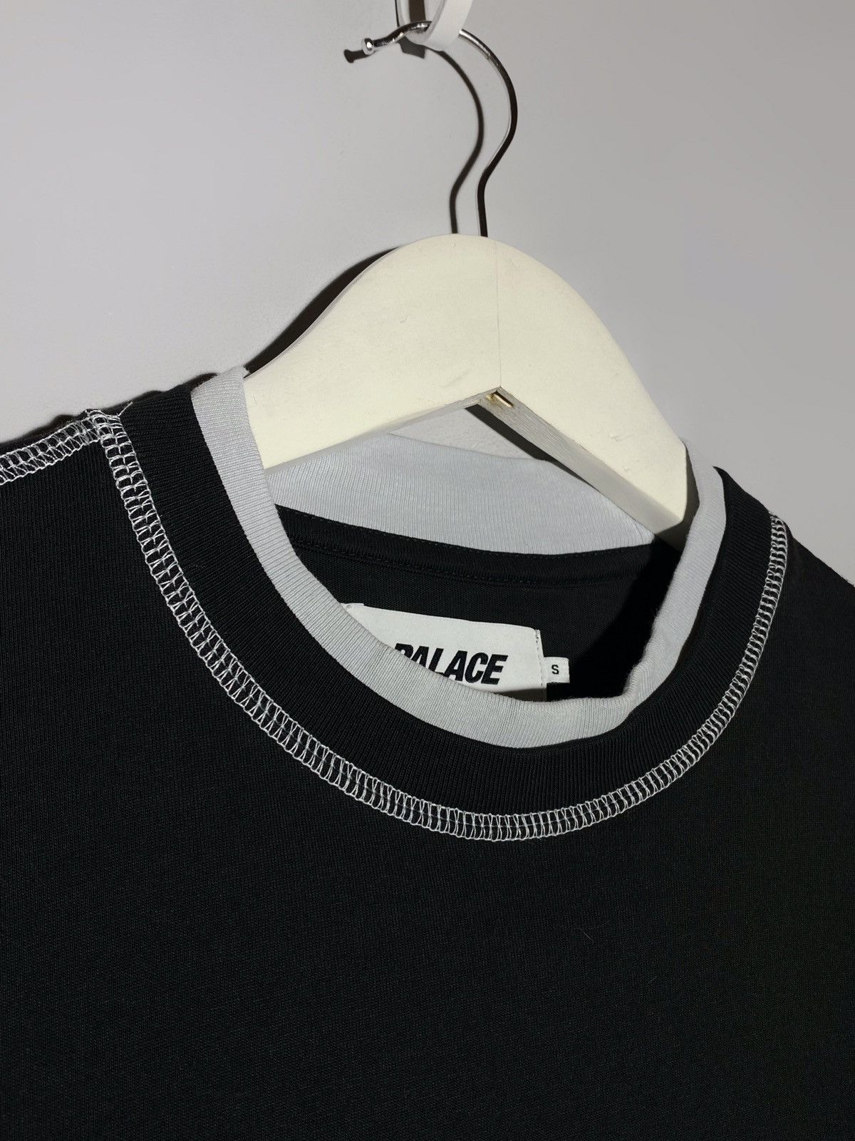 Palace 🔥 00s PALACE DOUBLE COLLAR LONGSLEEVE TECH LOGO Y2K FIT Size US S / EU 44-46 / 1 - 5 Thumbnail