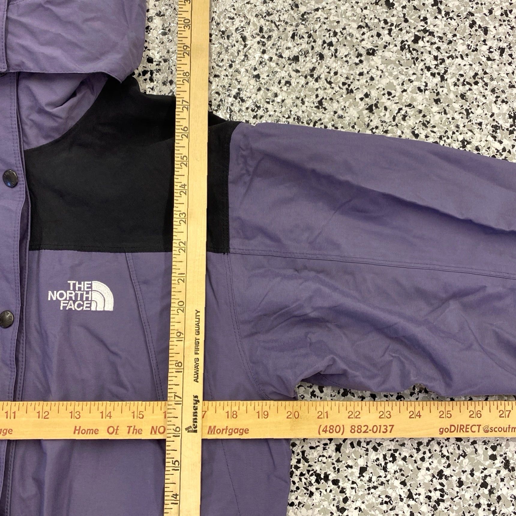 The North Face The North Face Women’s Jacket Hooded Purple Full Zip Hyvent Rip Stop M Medium Size M / US 6-8 / IT 42-44 - 4 Thumbnail