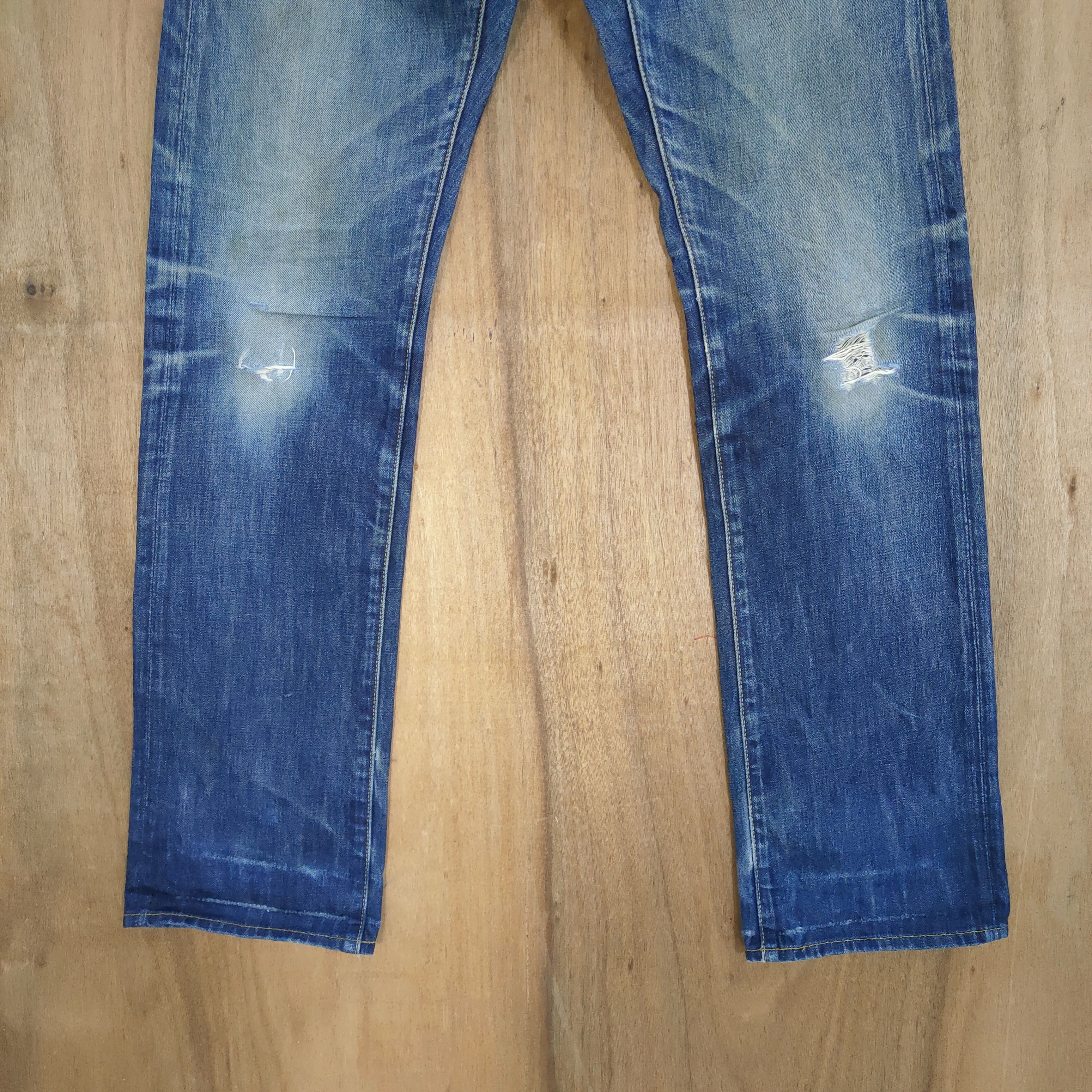Jean × Johnbull 32×32 💥 VINTAGE JOHN BULL DISTRESSED JEANS PANTS Size US 32 / EU 48 - 4 Thumbnail