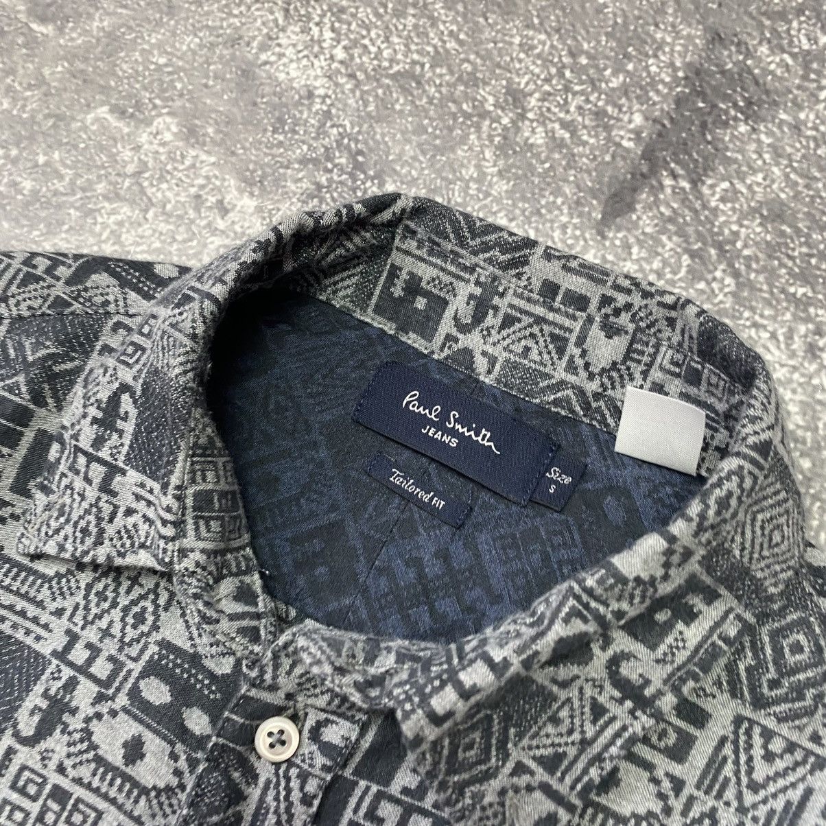 Paul Smith Luxury Paul Smith Graphic Button y2k shirt size S Size US S / EU 44-46 / 1 - 5 Thumbnail