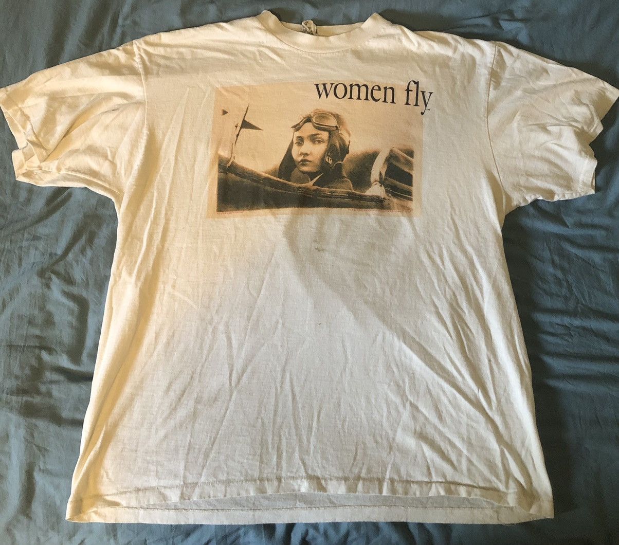 Vintage Vintage Women Fly tee Size US XL / EU 56 / 4 - 1 Thumbnail