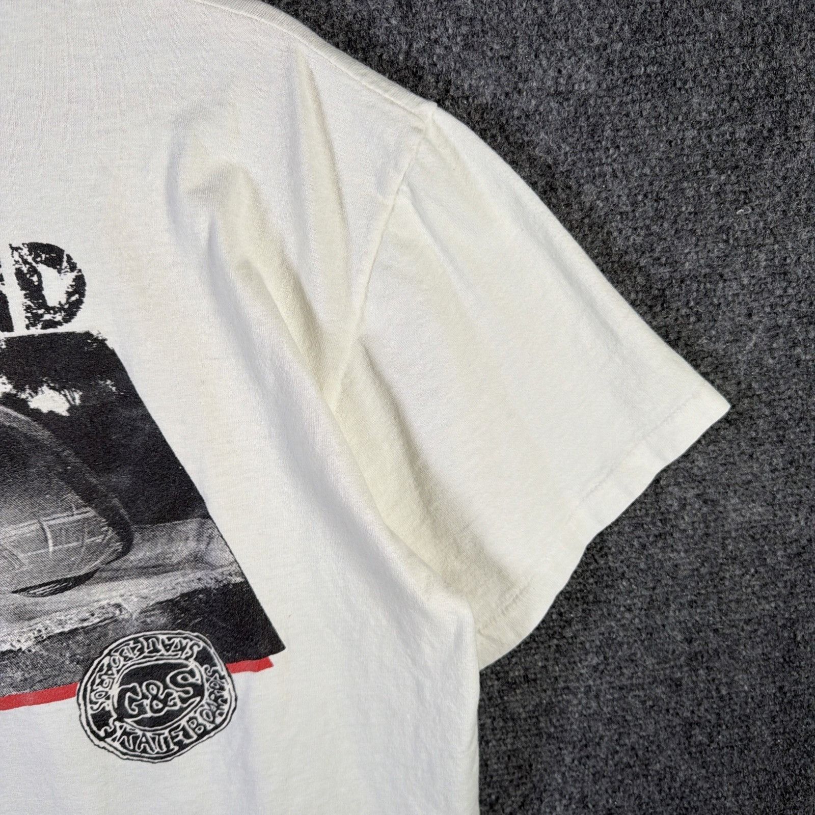 Blind Skateboards Vintage Ground And Stone Shirt Mens XL White 80s Skateboards Size US XL / EU 56 / 4 - 4 Thumbnail