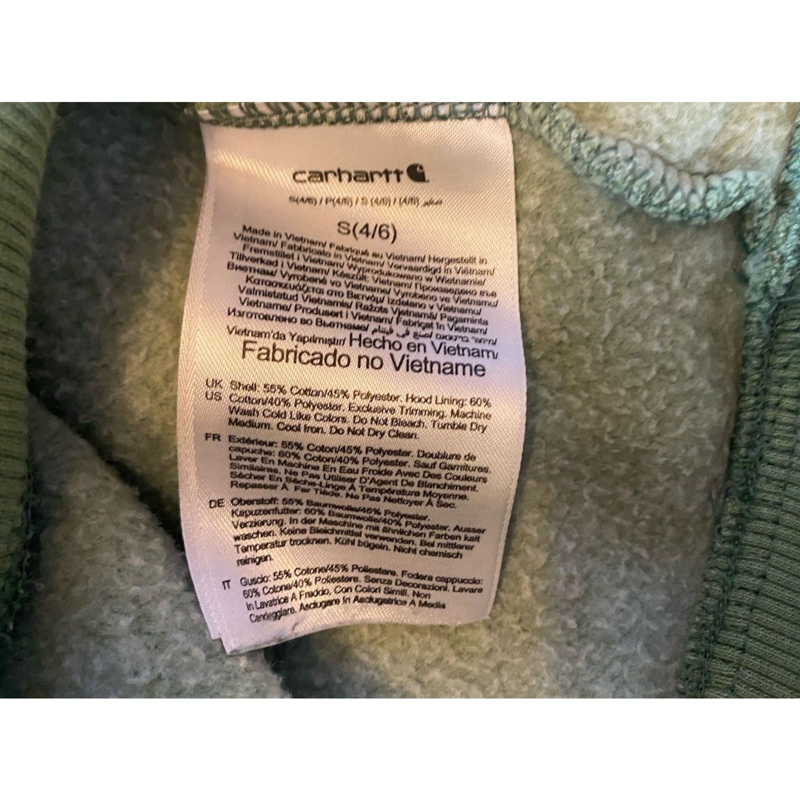 Carhartt Carhart Heavy Hoodie Sweatshirt Women’s Relaxed S 4-6 Medium Size S / US 4 / IT 40 - 8 Thumbnail
