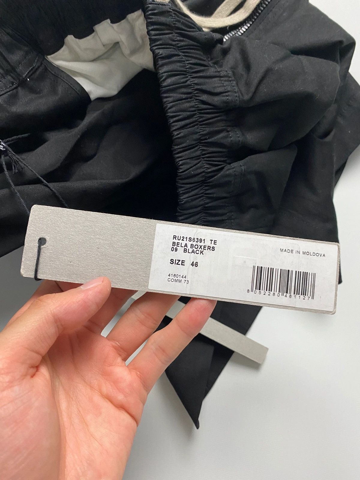 Rick Owens RICK OWENS SS21 PHLEGETHON BELA SHORTS IN SZ:46 Size US 31 - 6 Thumbnail