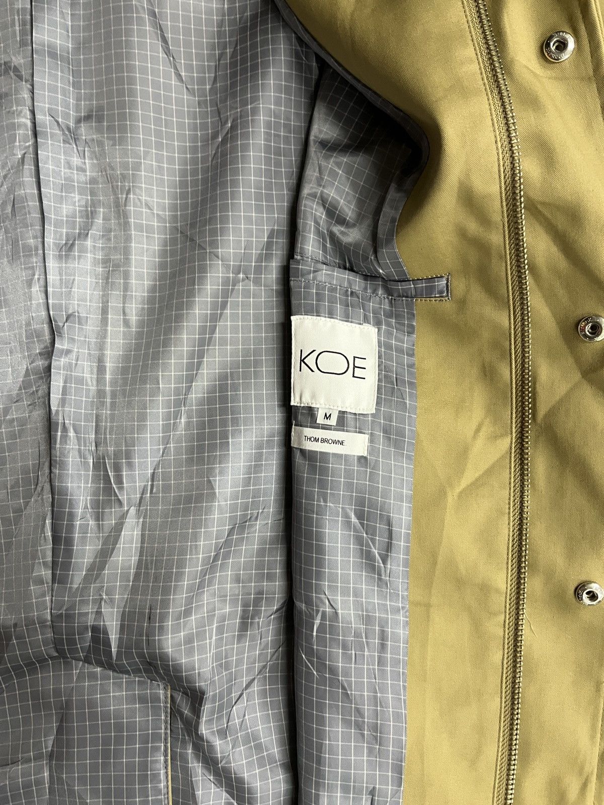 Thom Browne Thome Browne x KOE Tape Seamed Trench Long Coat Overcoat Size US M / EU 48-50 / 2 - 18 Thumbnail
